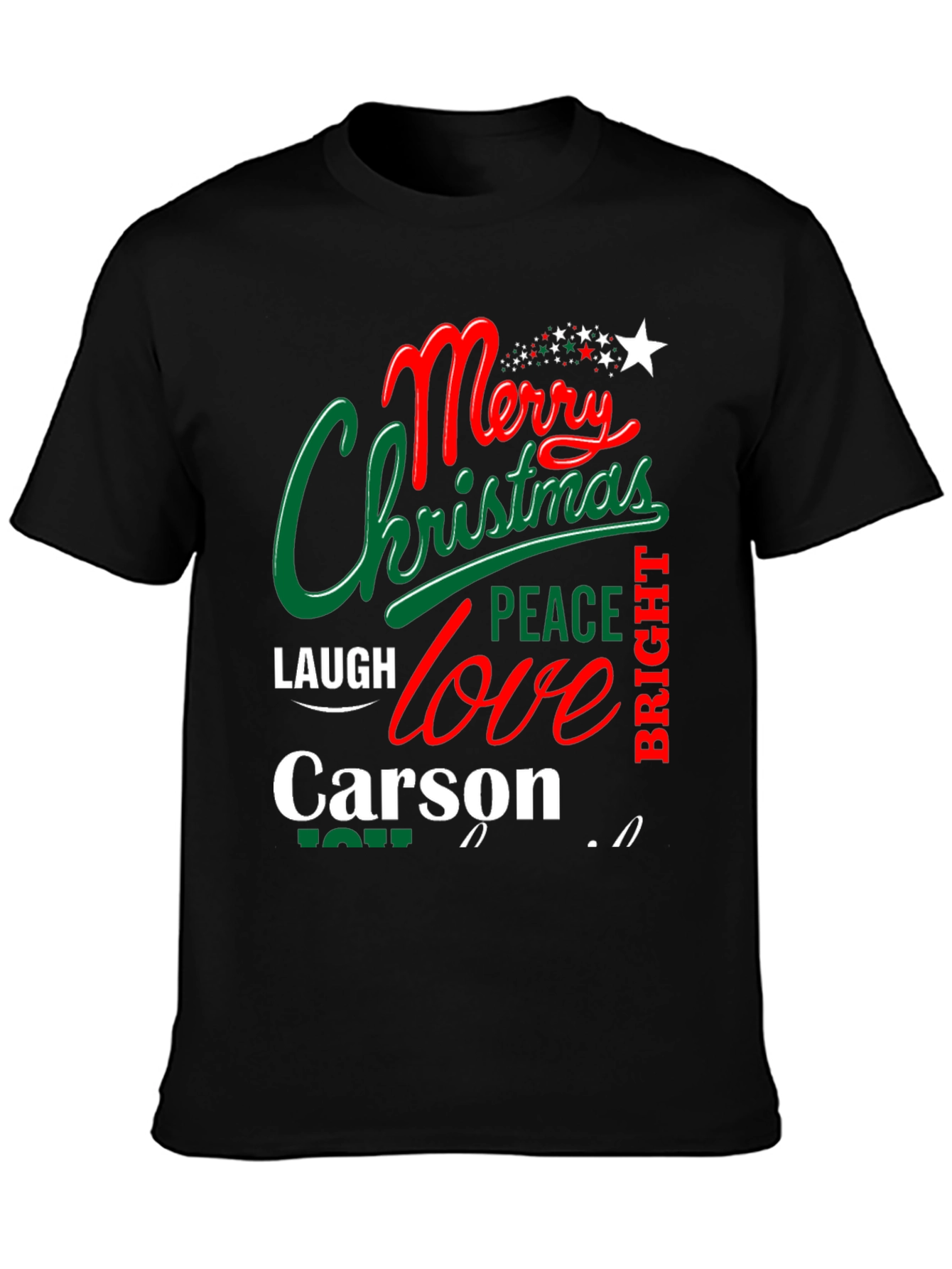 Merry Christmas Carson Holiday T-Shirt