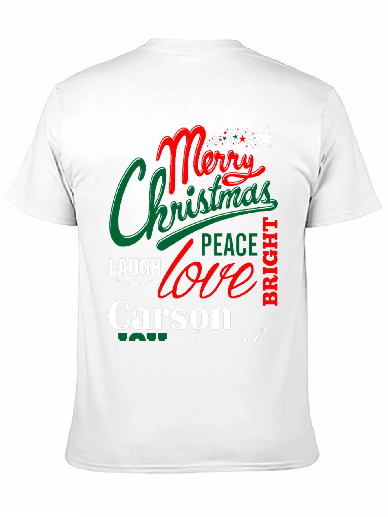 Merry Christmas Carson Holiday T-Shirt