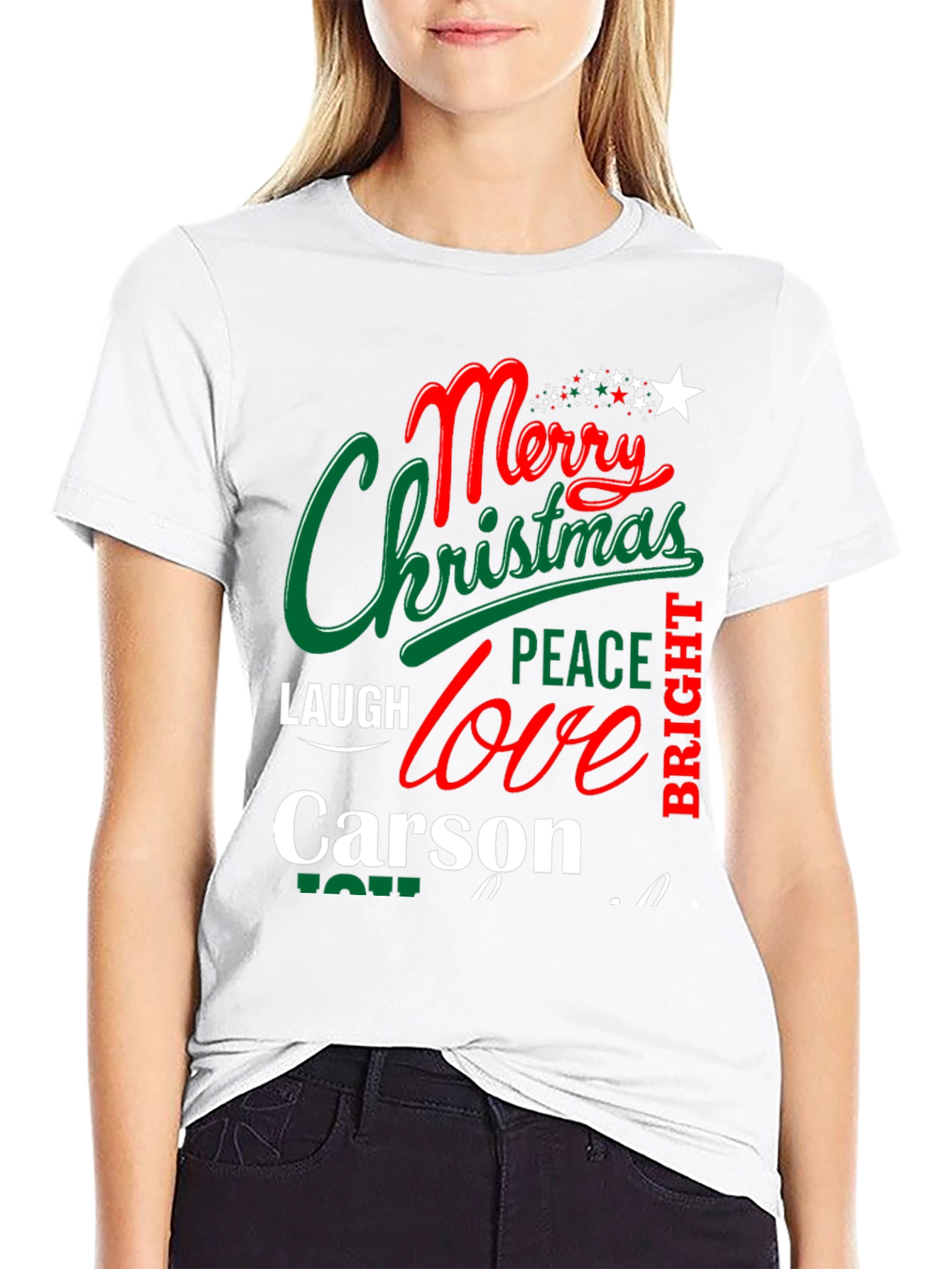 Merry Christmas Carson Holiday T-Shirt