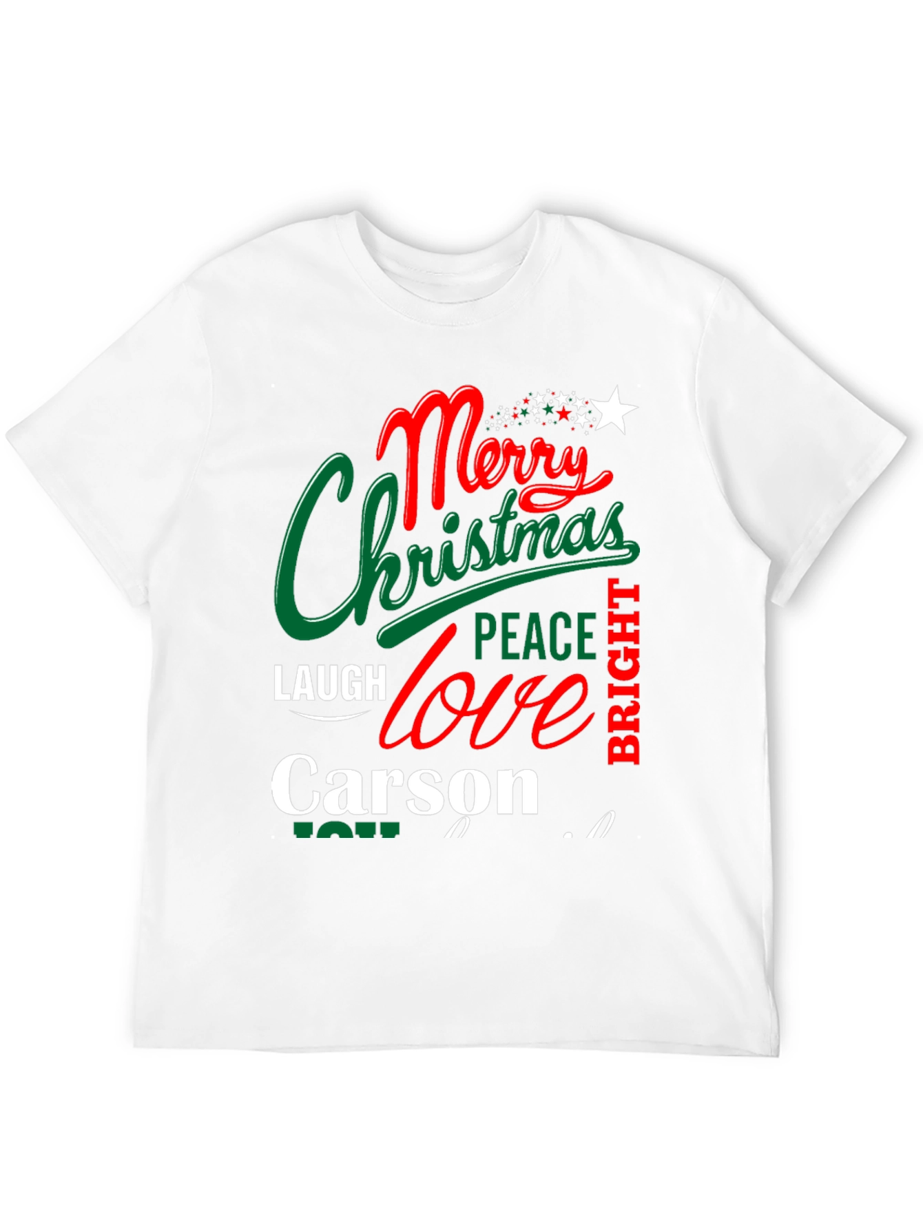 Merry Christmas Carson Holiday T-Shirt