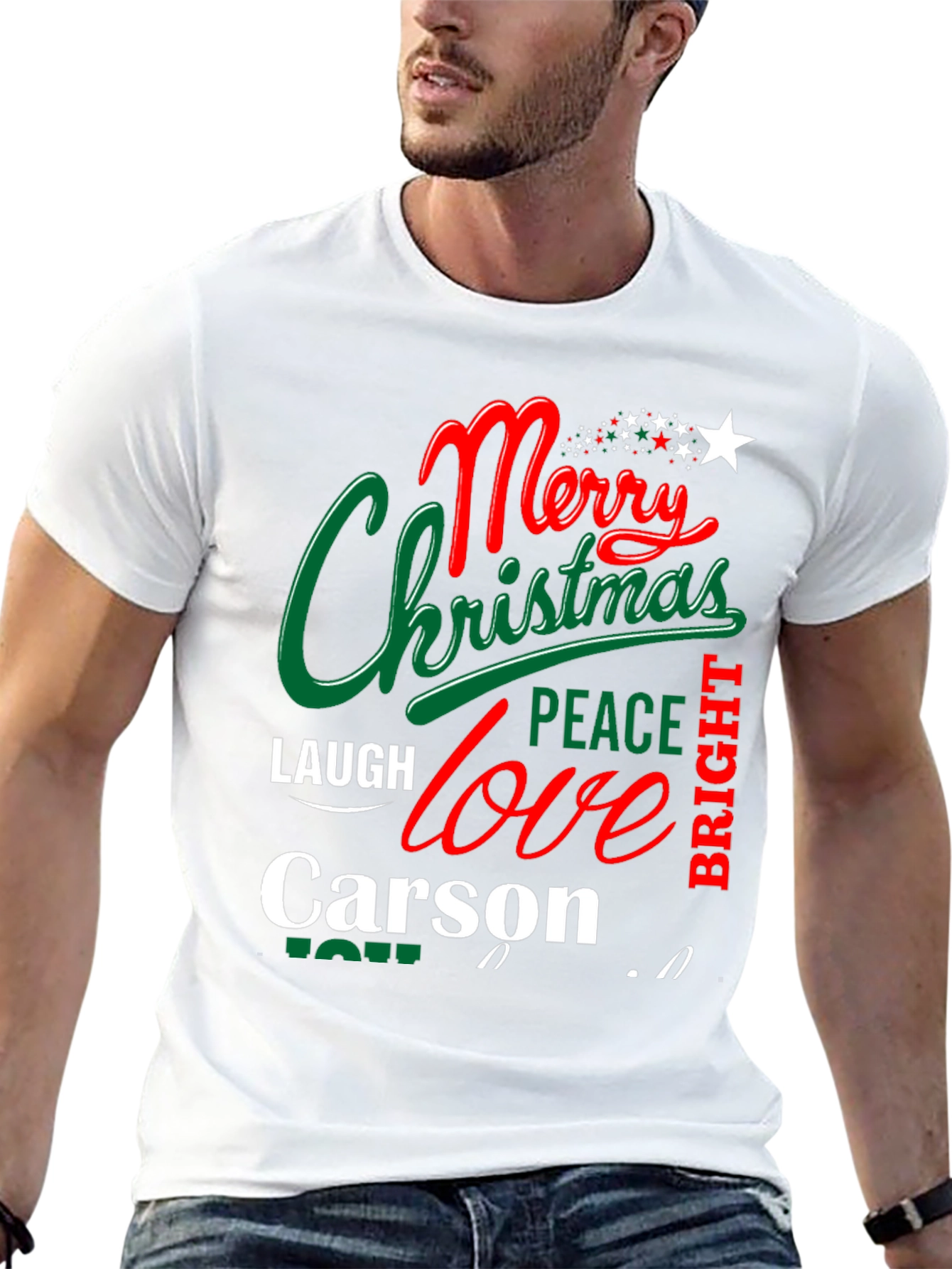 Merry Christmas Carson Holiday T-Shirt