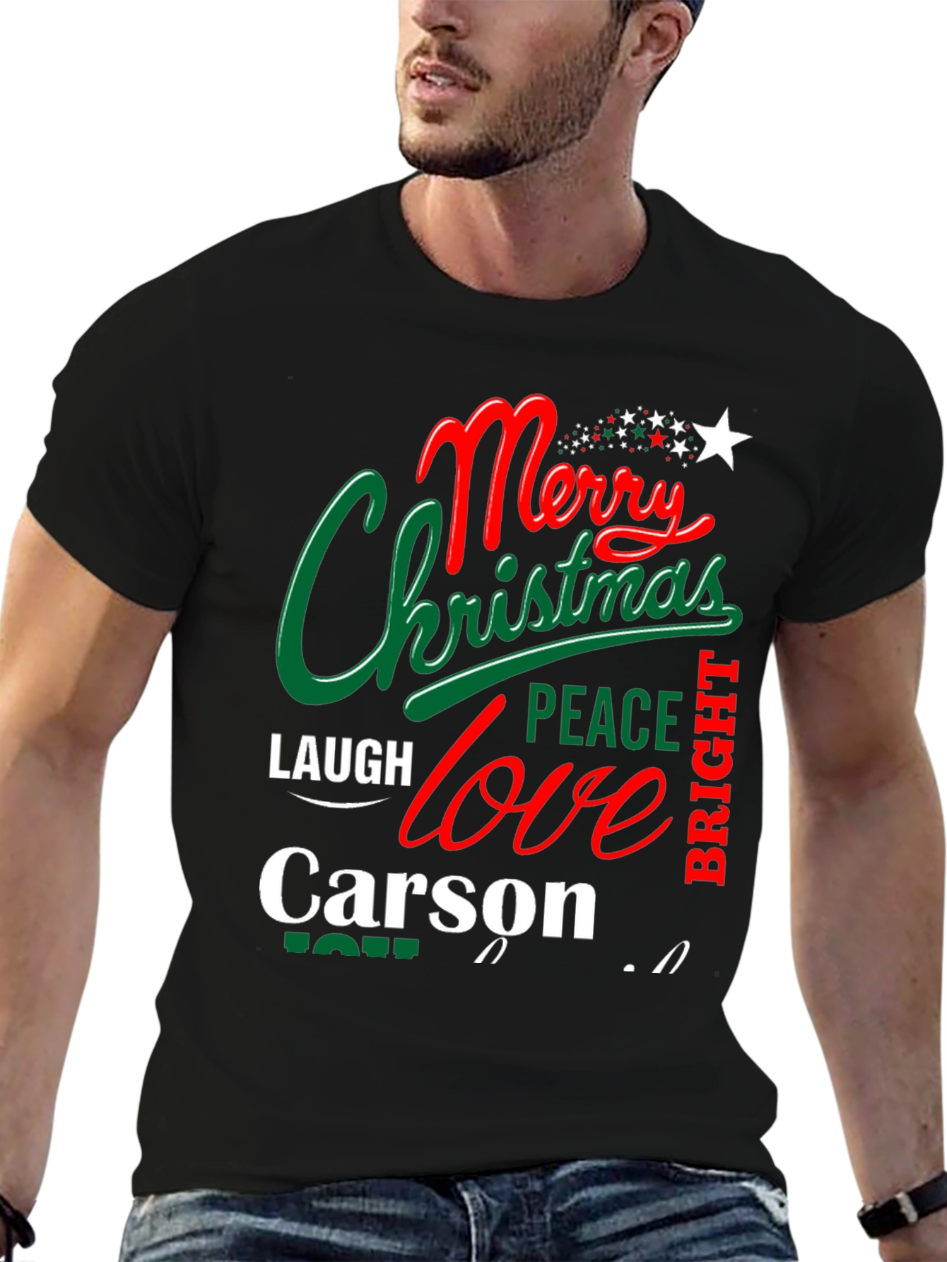 Merry Christmas Carson Holiday T-Shirt