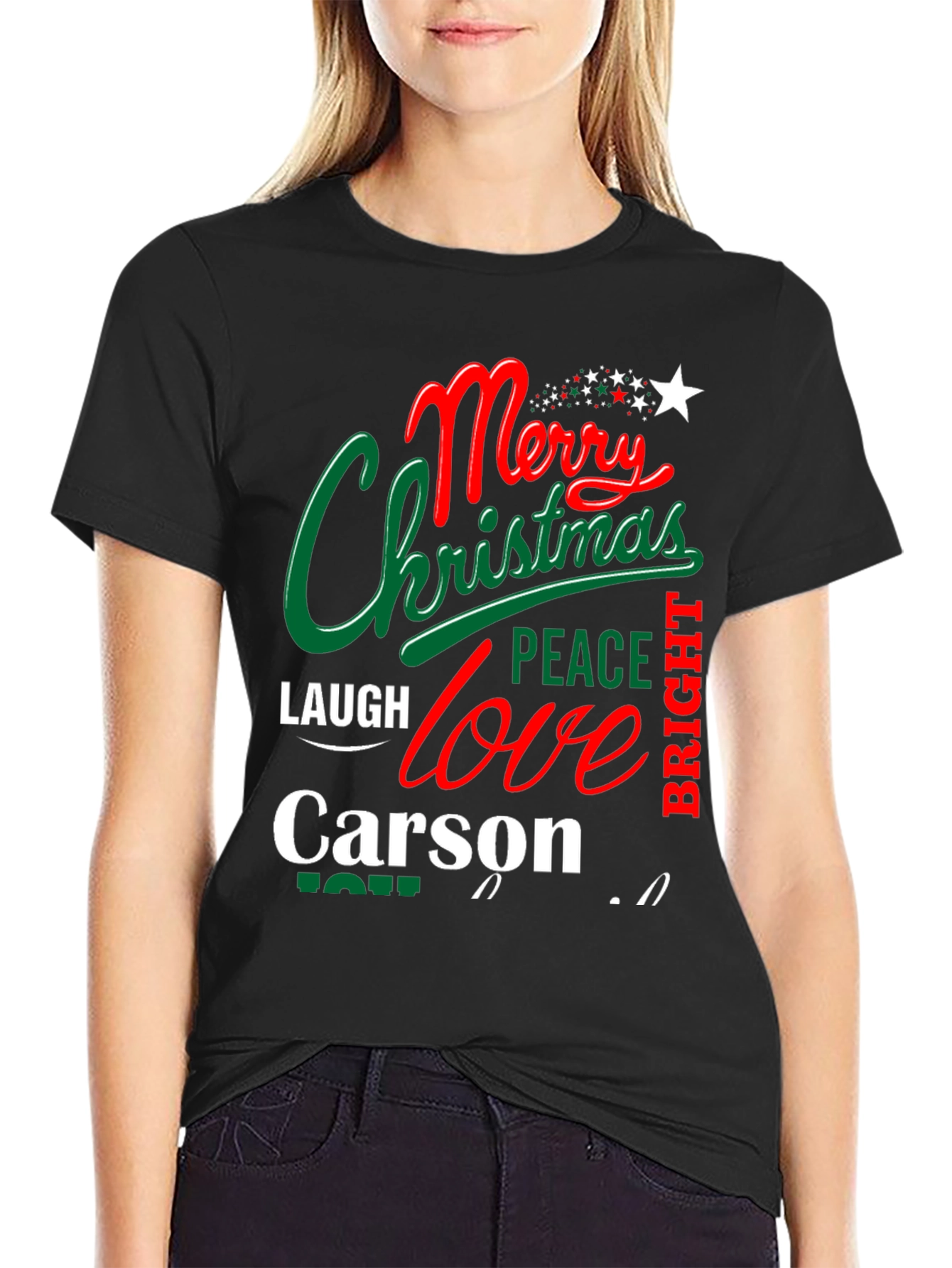 Merry Christmas Carson Holiday T-Shirt