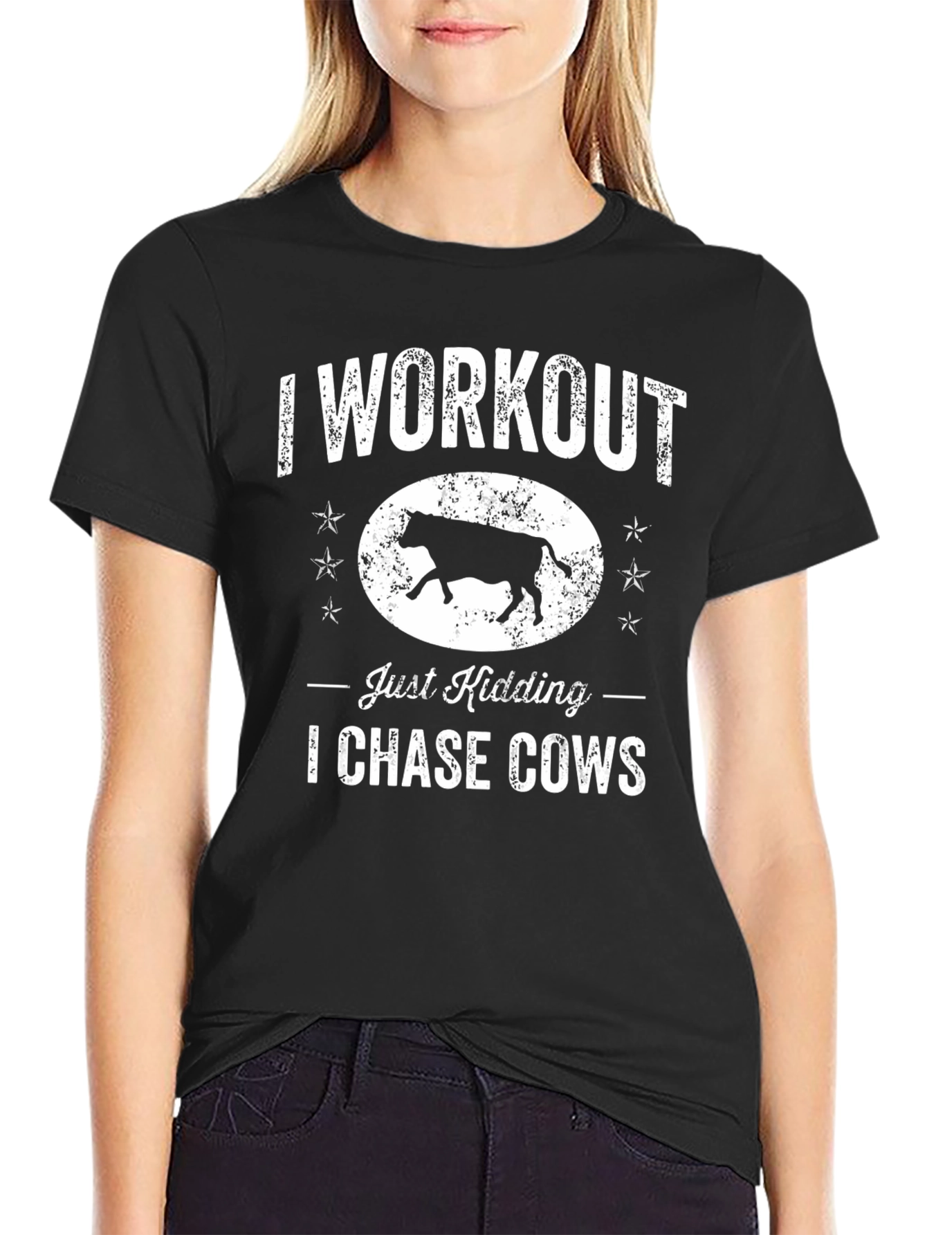 I Chase Cows Graphic Tee