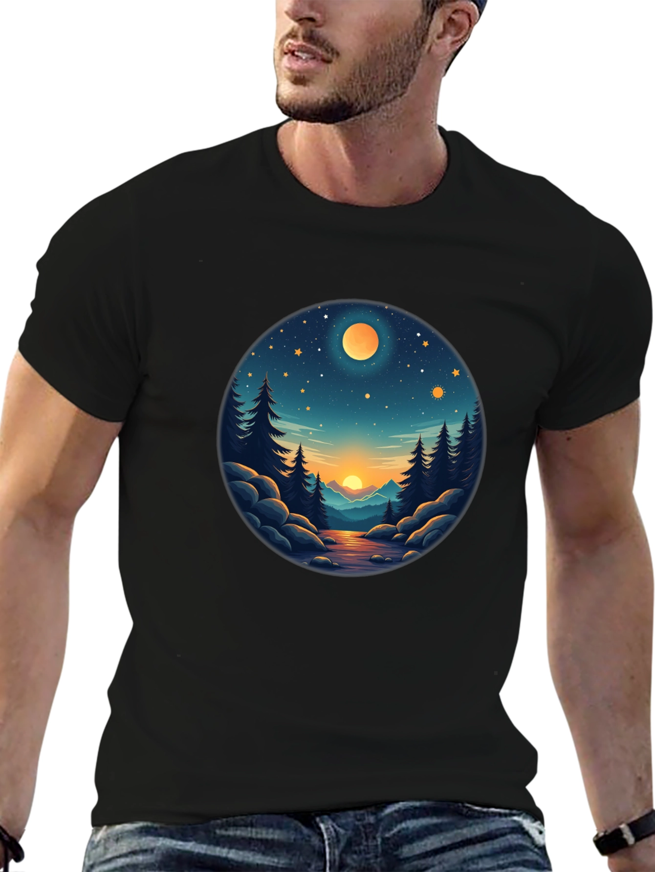 Natures Nightscape Tee