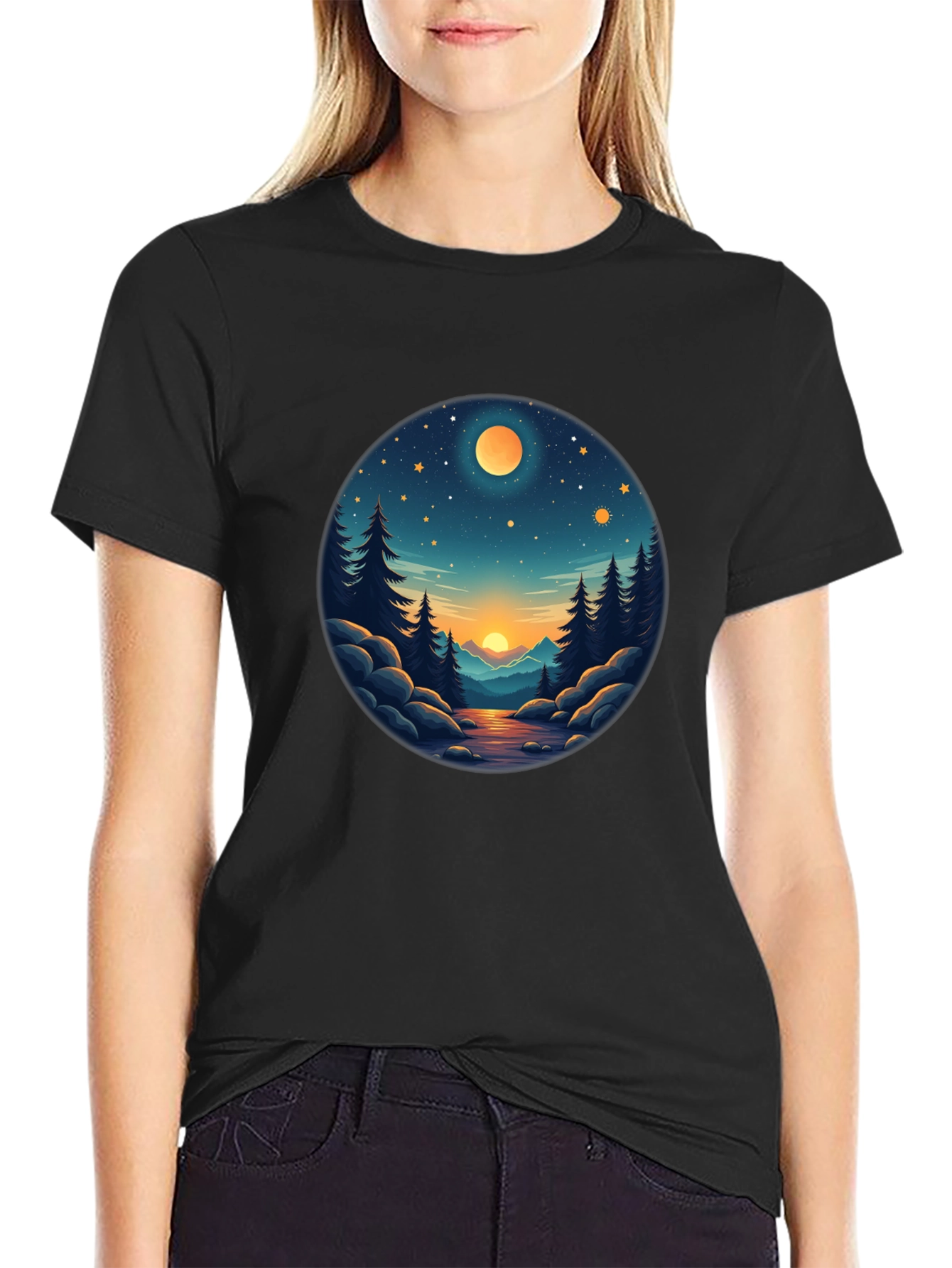Natures Nightscape Tee