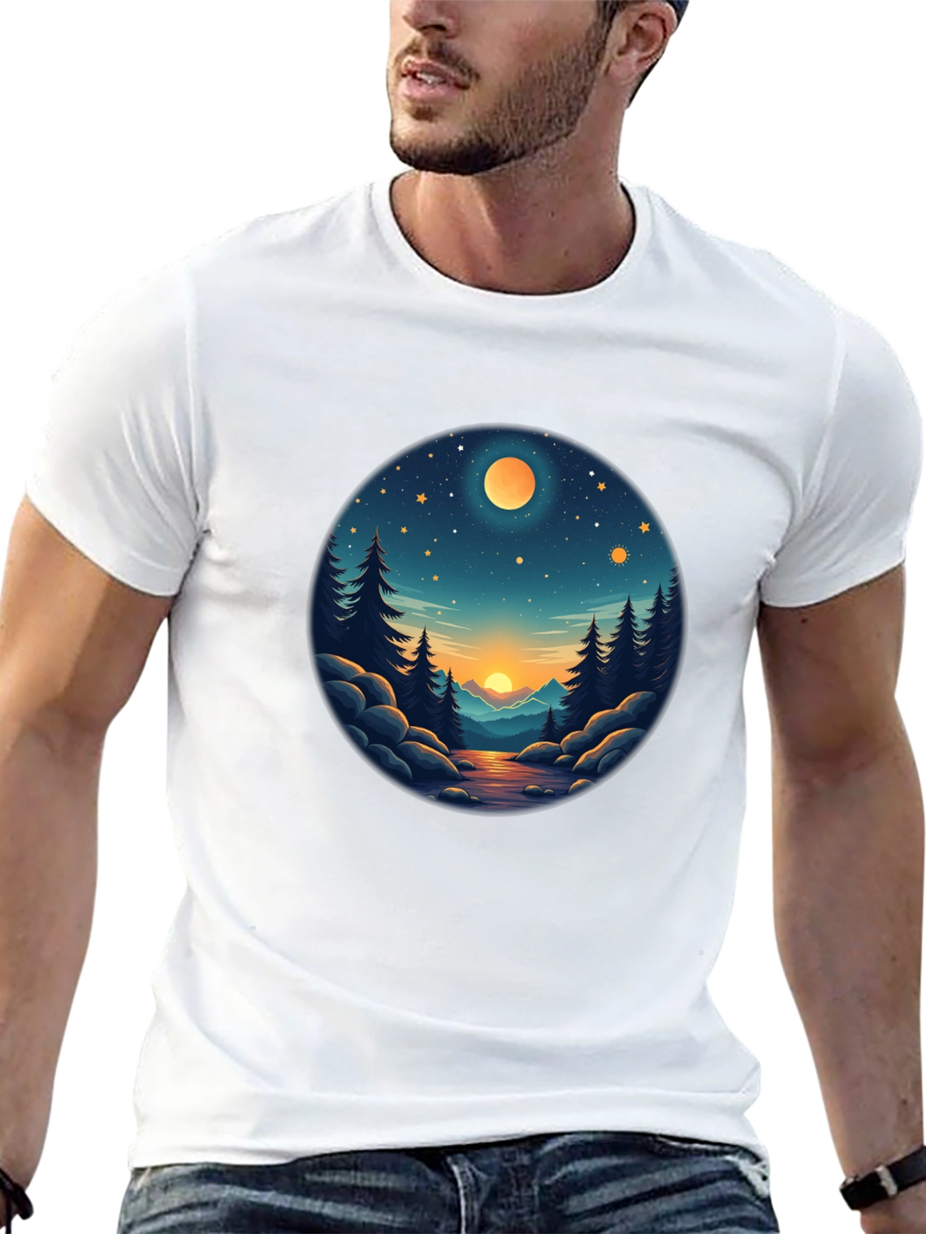 Natures Nightscape Tee