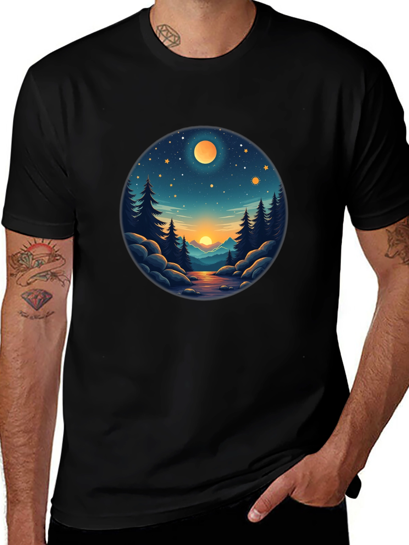 Natures Nightscape Tee
