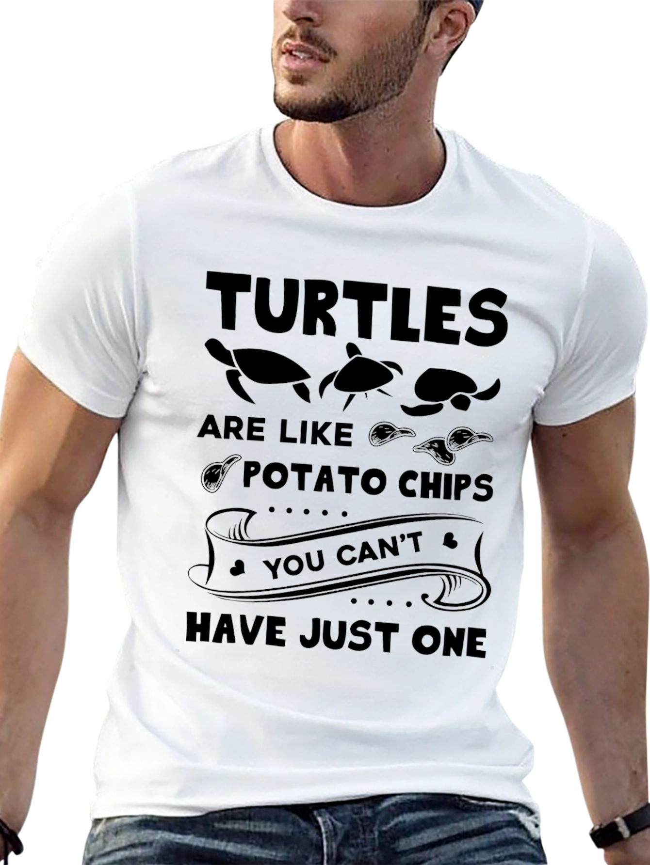 Turtles Are Like Potato Chips T-Shirt