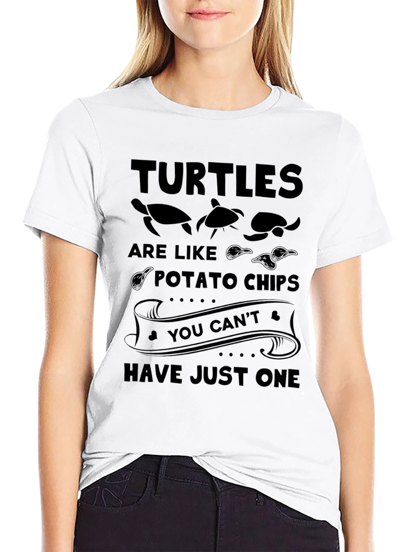 Turtles Are Like Potato Chips T-Shirt