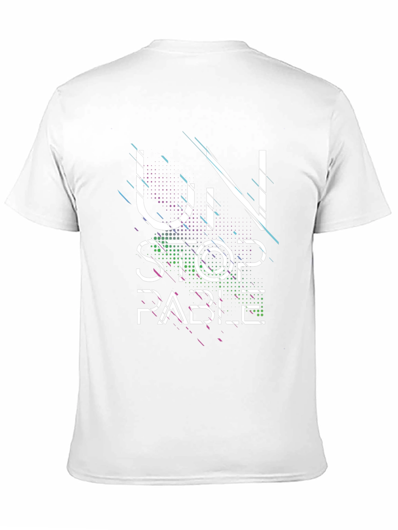 Unstoppable Graphic Print Black T-Shirt