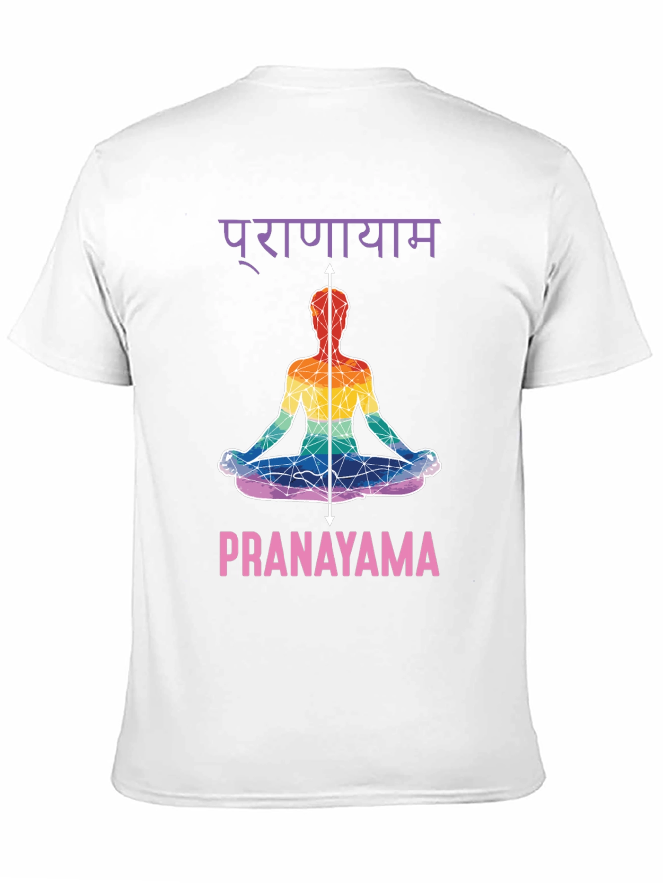 Pranayama Yoga T-Shirt - Meditative Design