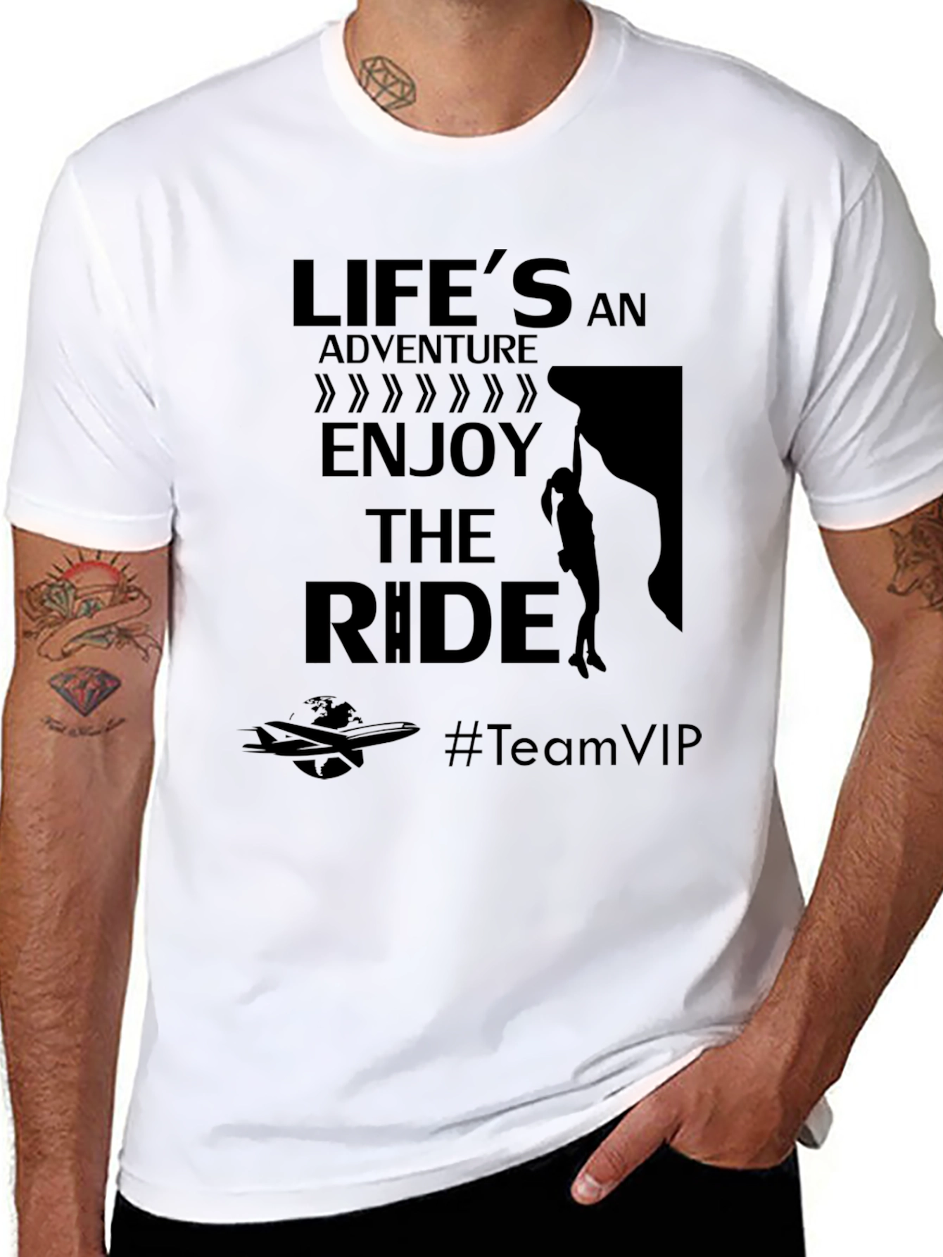 Lifes An Adventure Enjoy The Ride T-Shirt