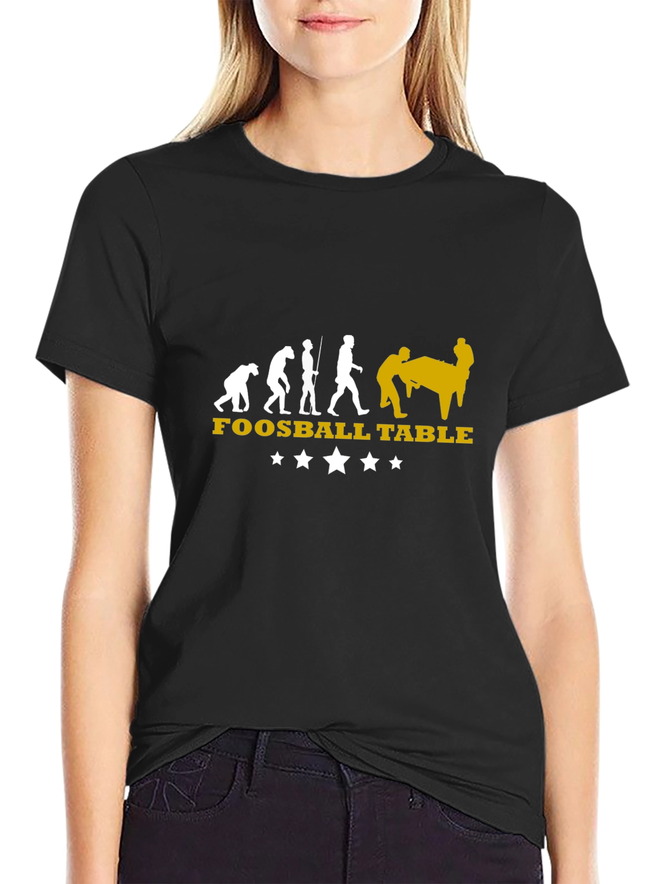 Foosball Evolution Graphic T-Shirt