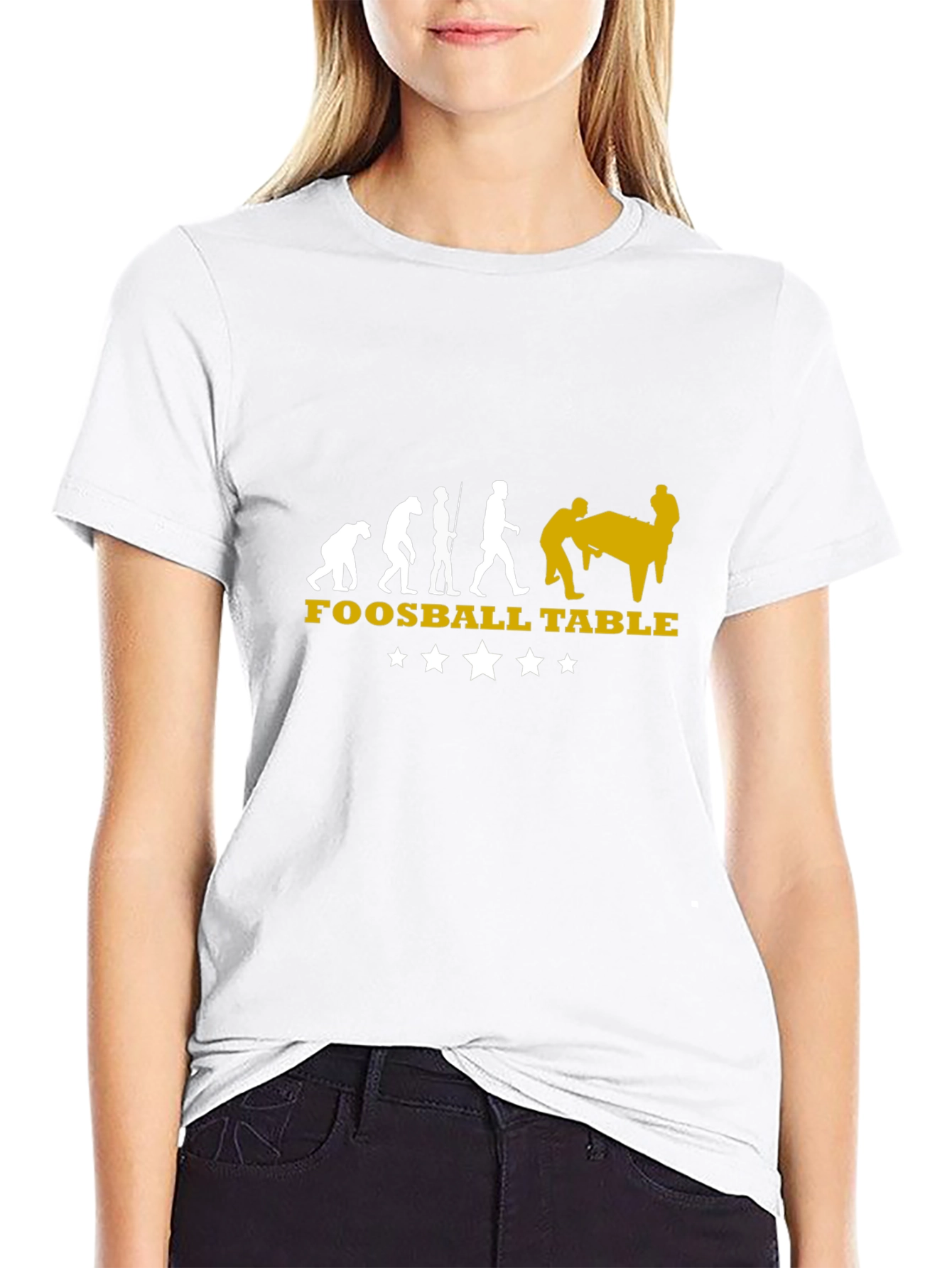 Foosball Evolution Graphic T-Shirt