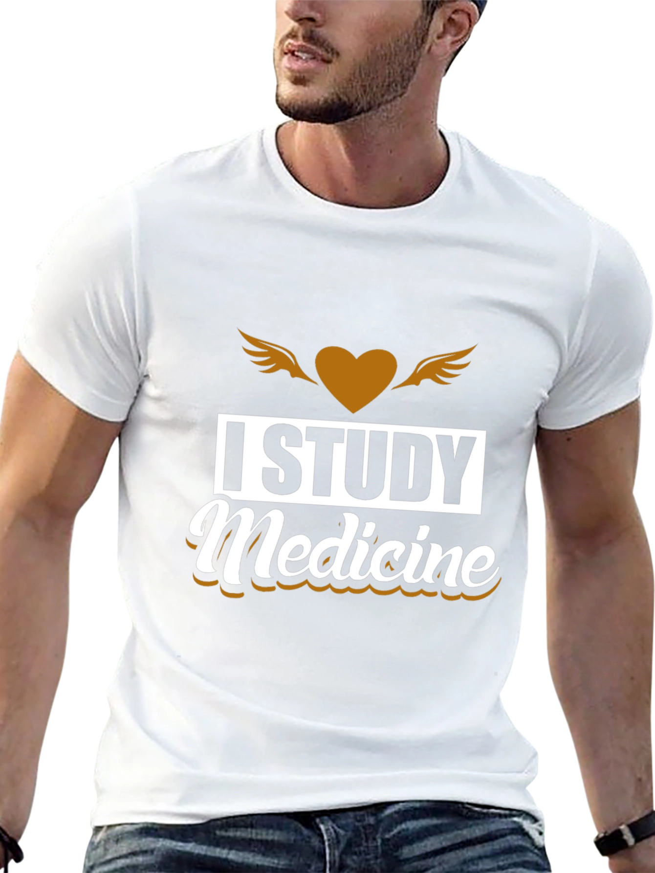 I Study Medicine Graphic Tee