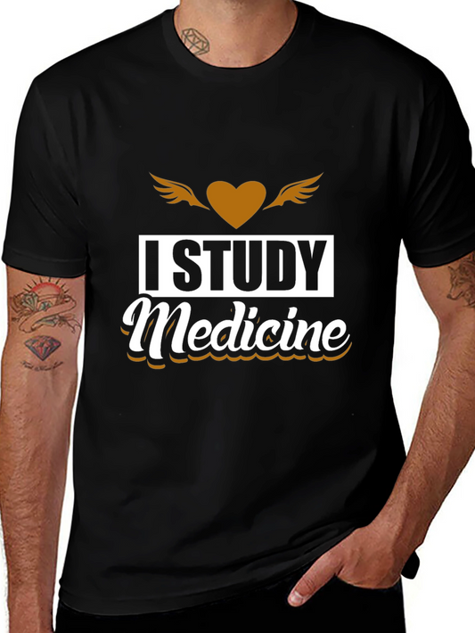 I Study Medicine Graphic Tee