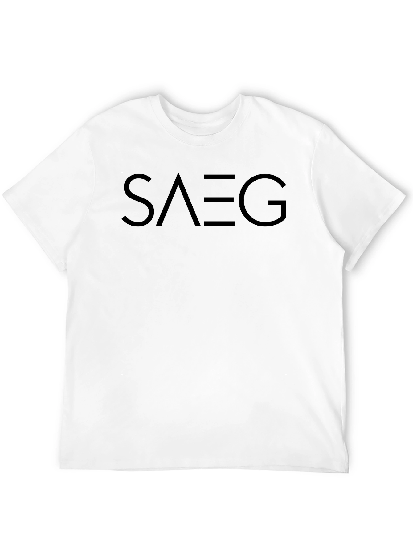 Black SAEG DEVS Graphic Tee - Mens Casual Shirt