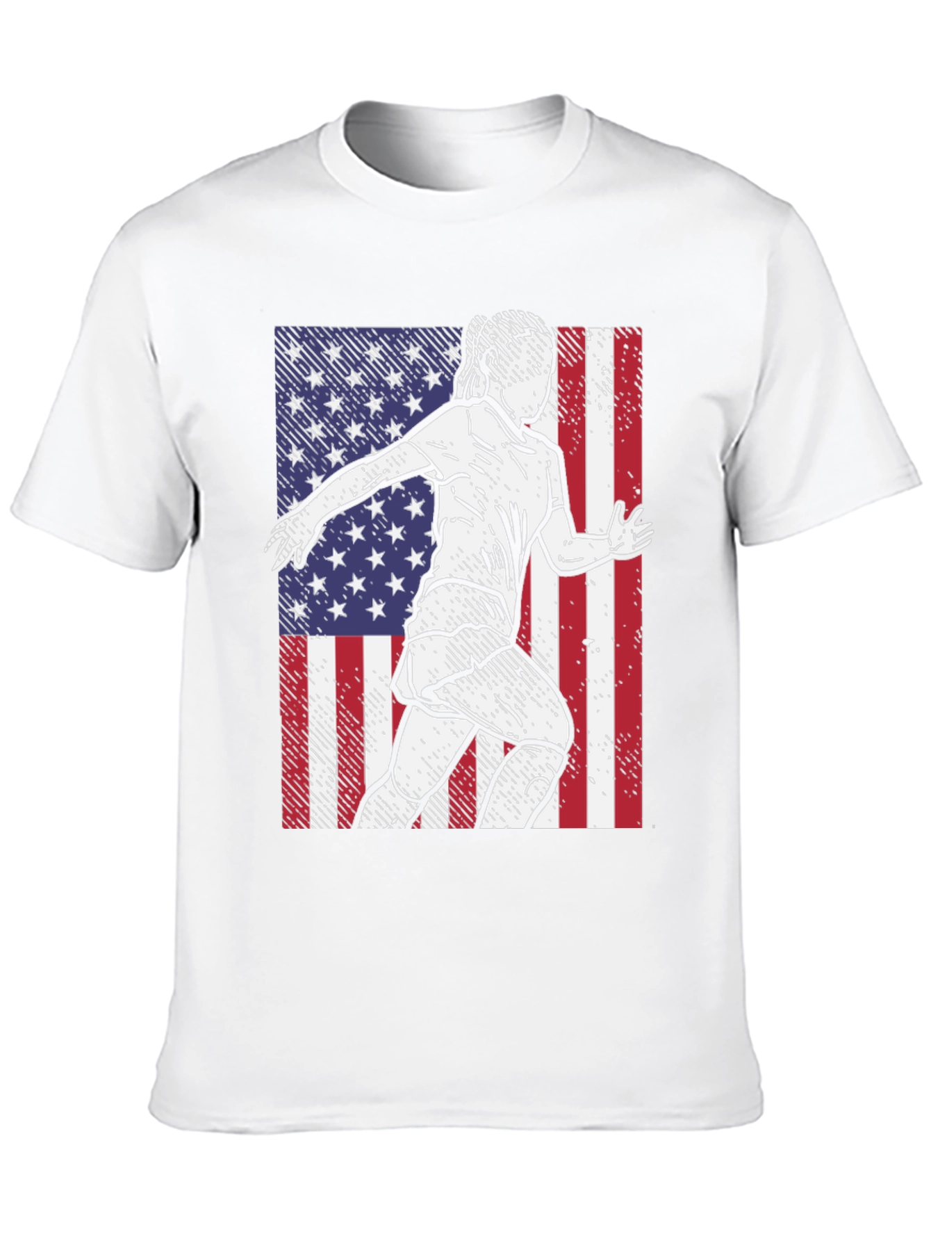 USA Soccer Player Graphic Tee