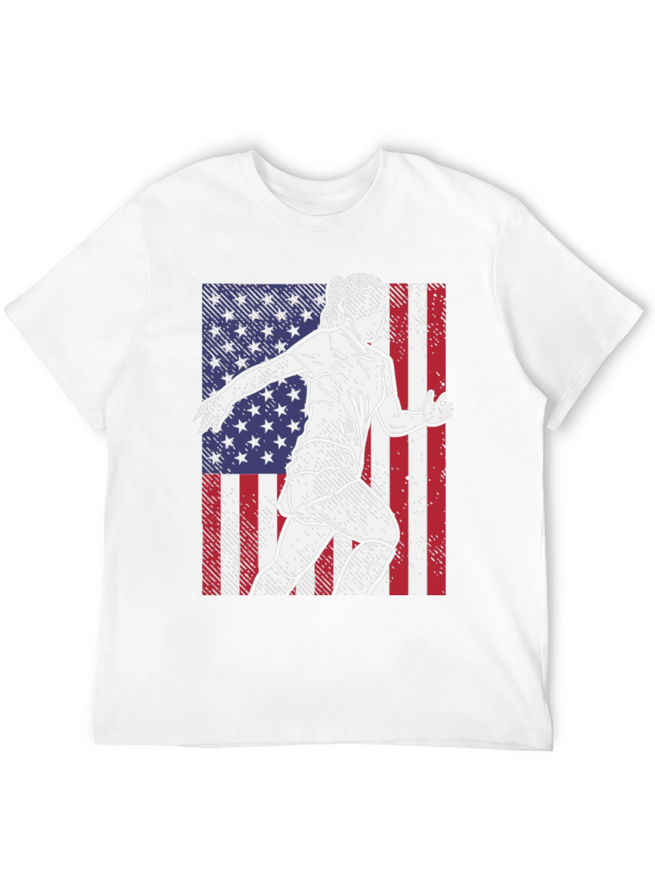 USA Soccer Player Graphic Tee