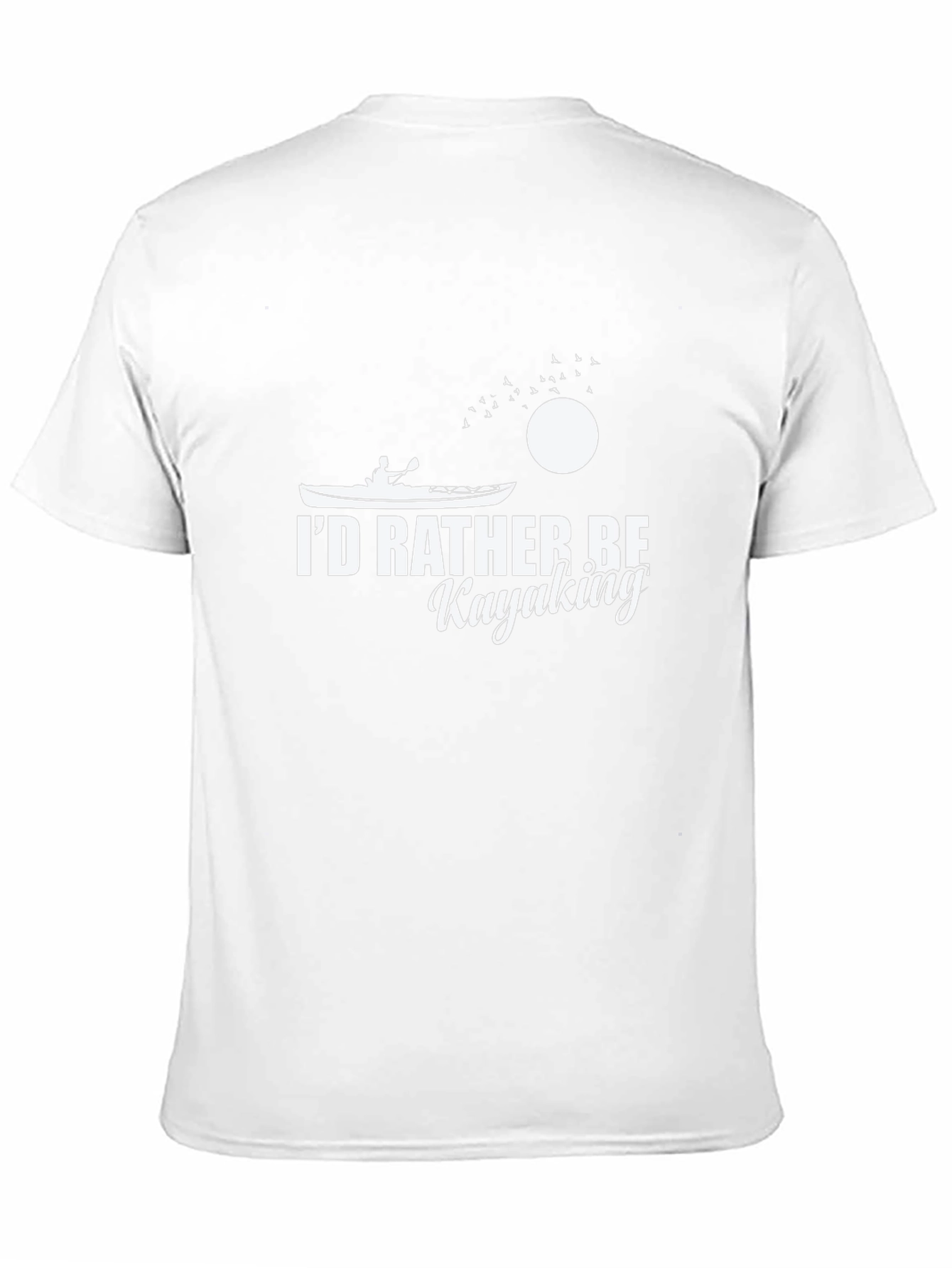 Kayak Lover T-Shirt - Id Rather Be Kayaking