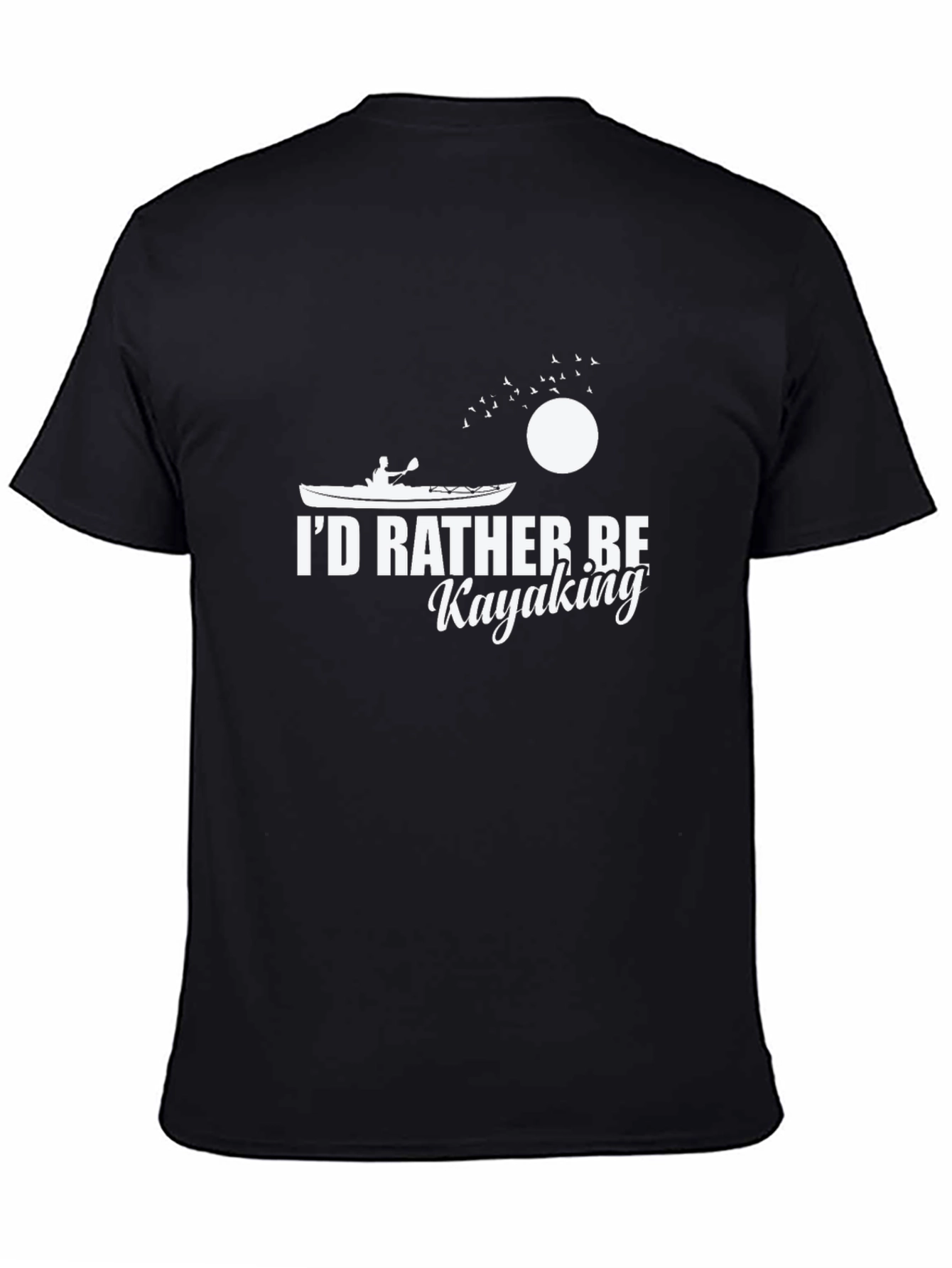 Kayak Lover T-Shirt - Id Rather Be Kayaking