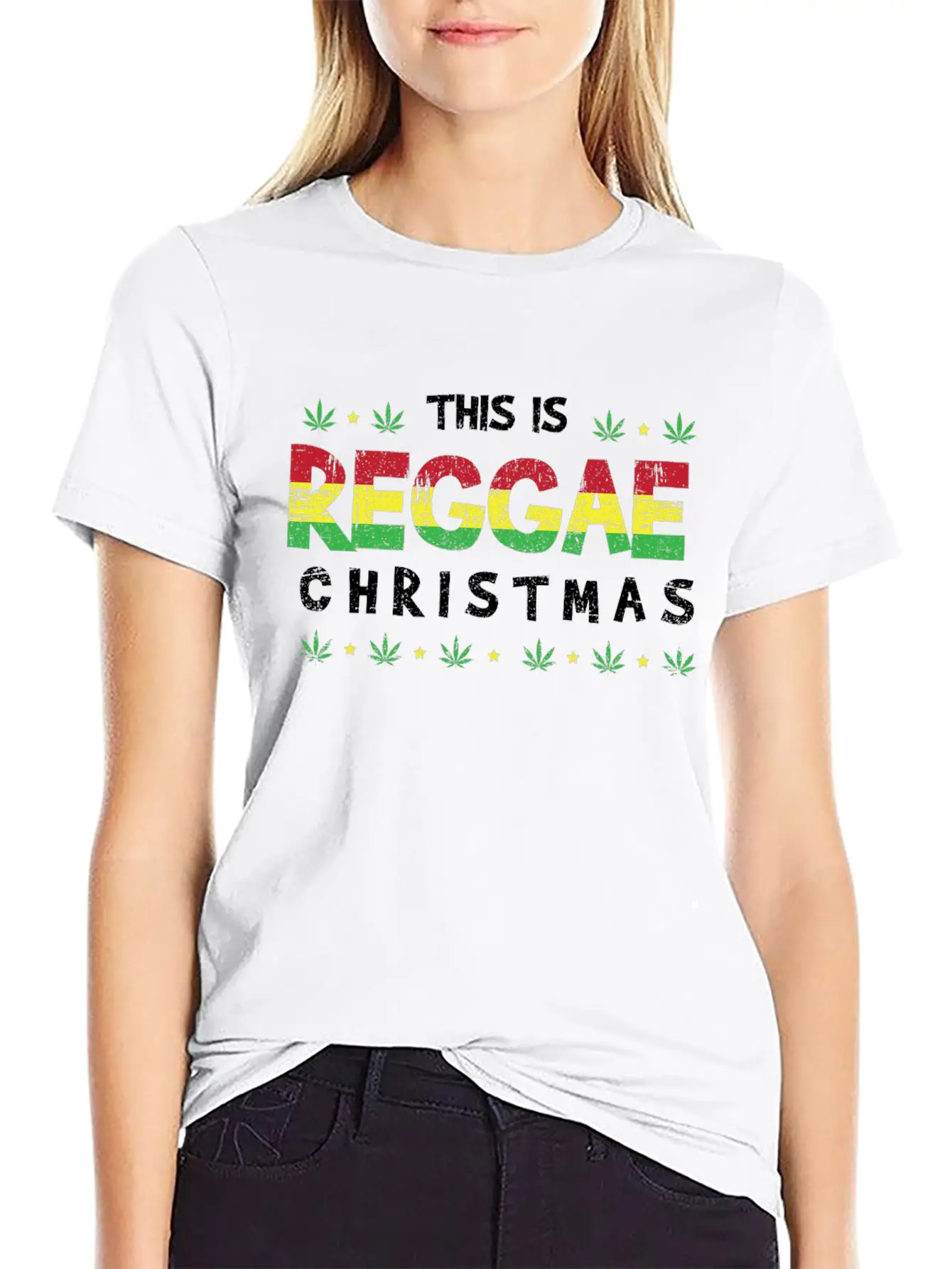 Jamaican Christmas Reggae Timeless Short Sleeve Tee – Comfy And Minimalist Design