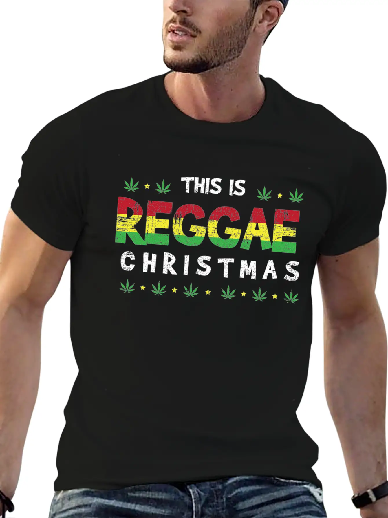 Jamaican Christmas Reggae Timeless Short Sleeve Tee – Comfy And Minimalist Design