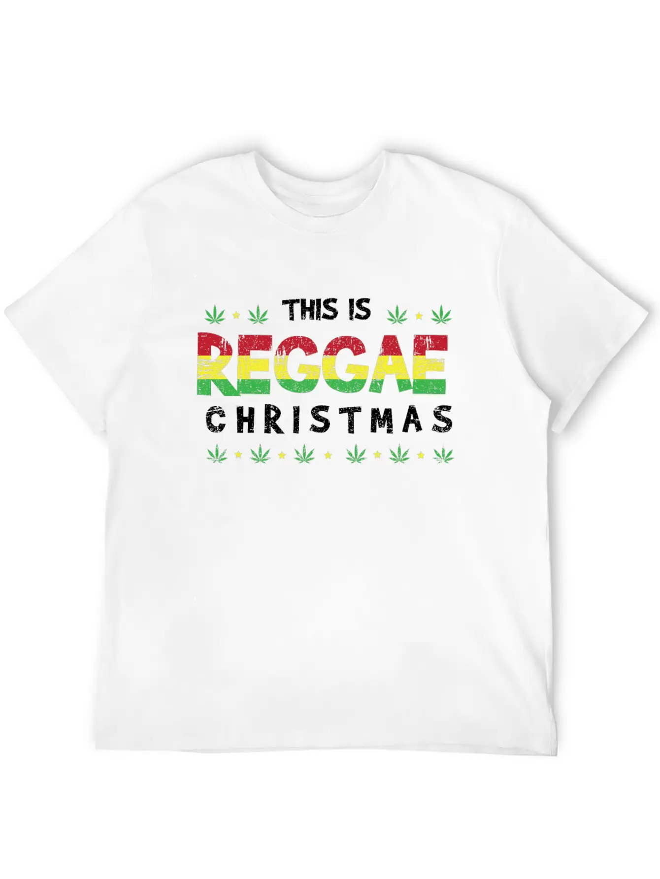 Jamaican Christmas Reggae Timeless Short Sleeve Tee – Comfy And Minimalist Design