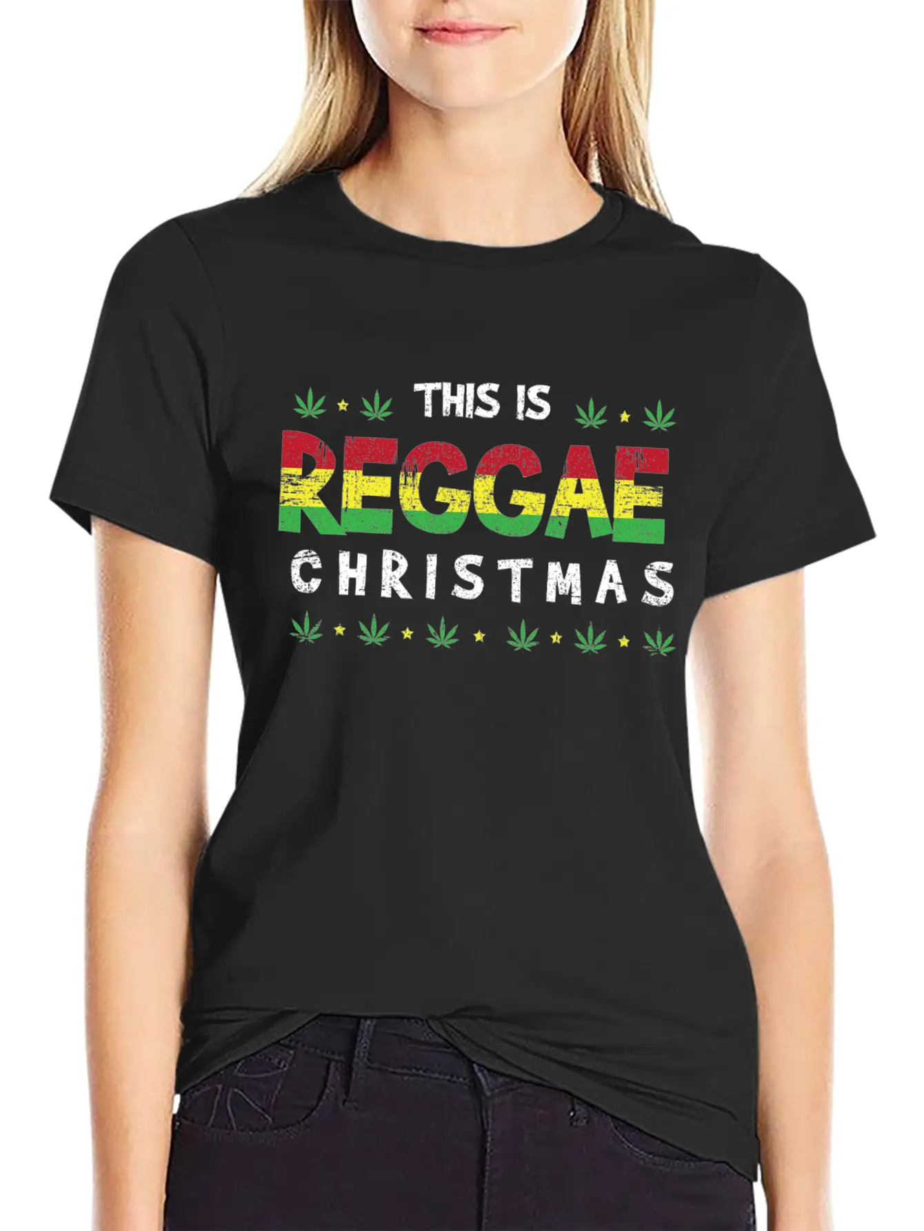 Jamaican Christmas Reggae Timeless Short Sleeve Tee – Comfy And Minimalist Design