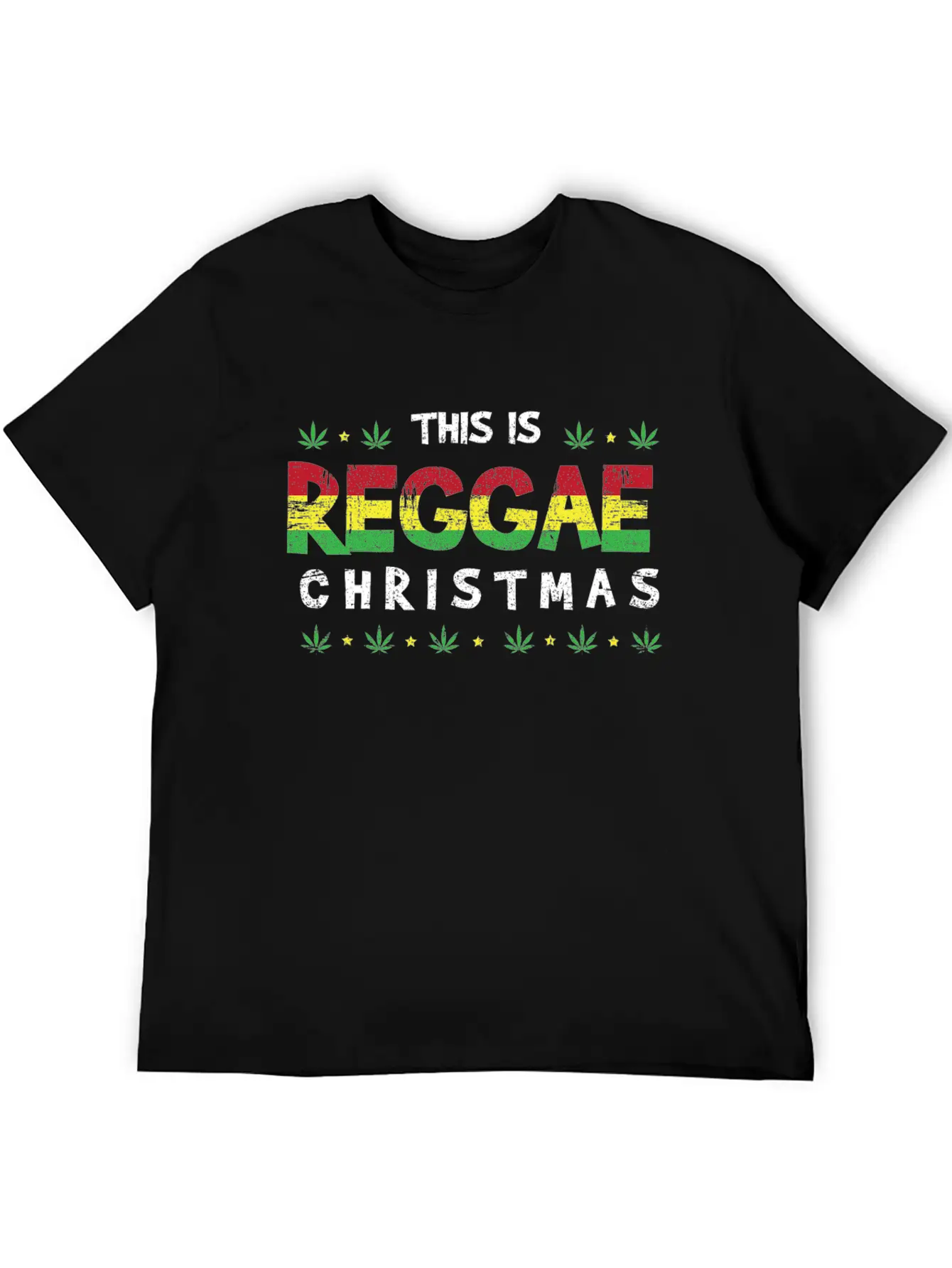 Jamaican Christmas Reggae Timeless Short Sleeve Tee – Comfy And Minimalist Design