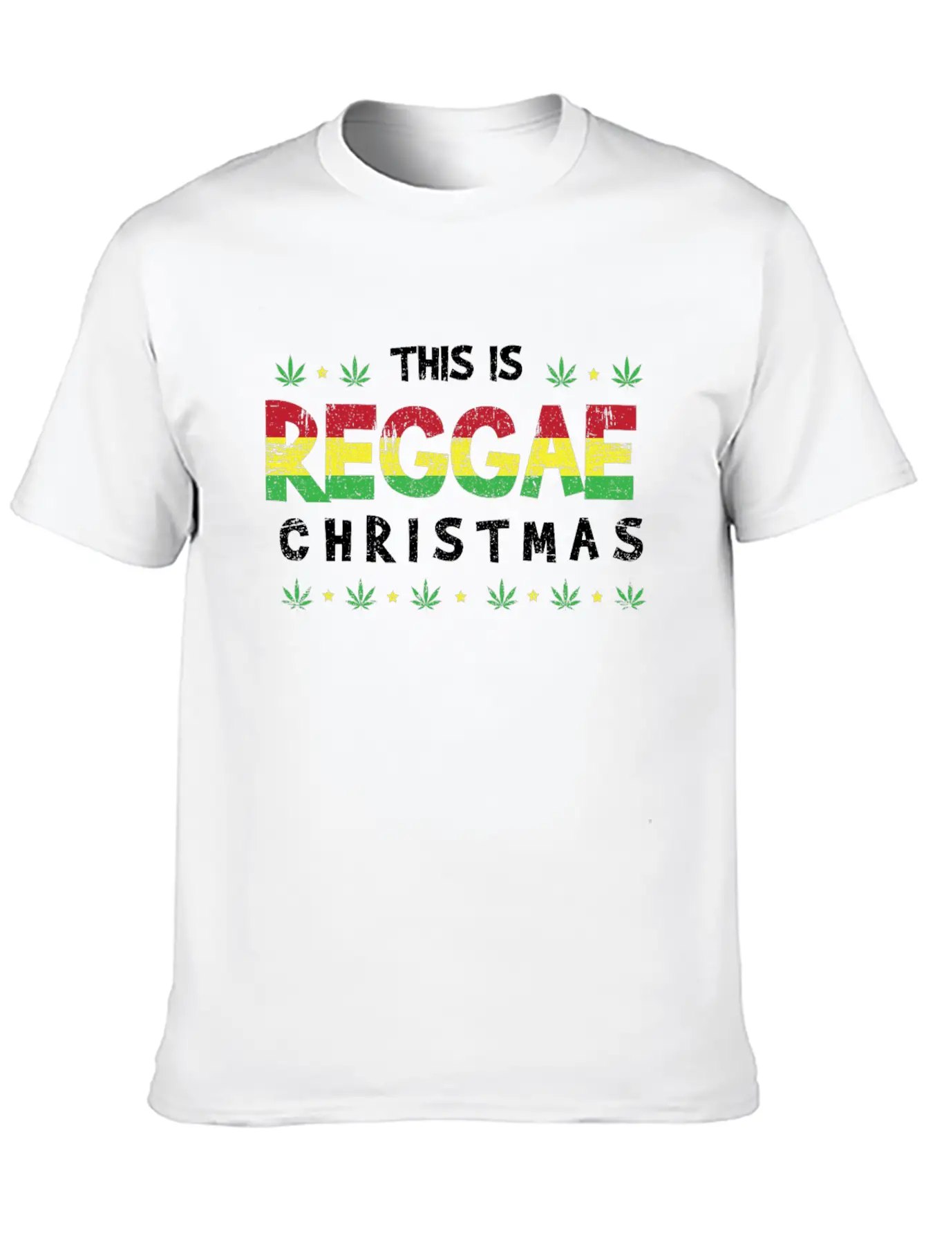 Jamaican Christmas Reggae Timeless Short Sleeve Tee – Comfy And Minimalist Design