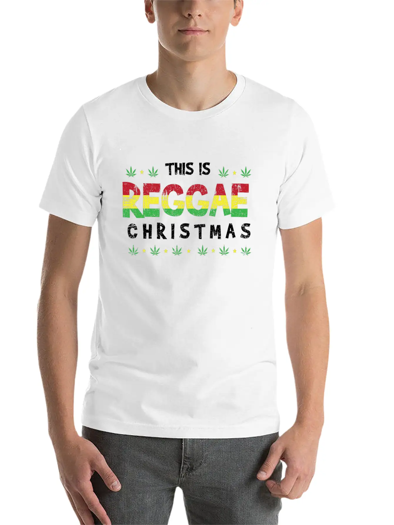 Jamaican Christmas Reggae Timeless Short Sleeve Tee – Comfy And Minimalist Design