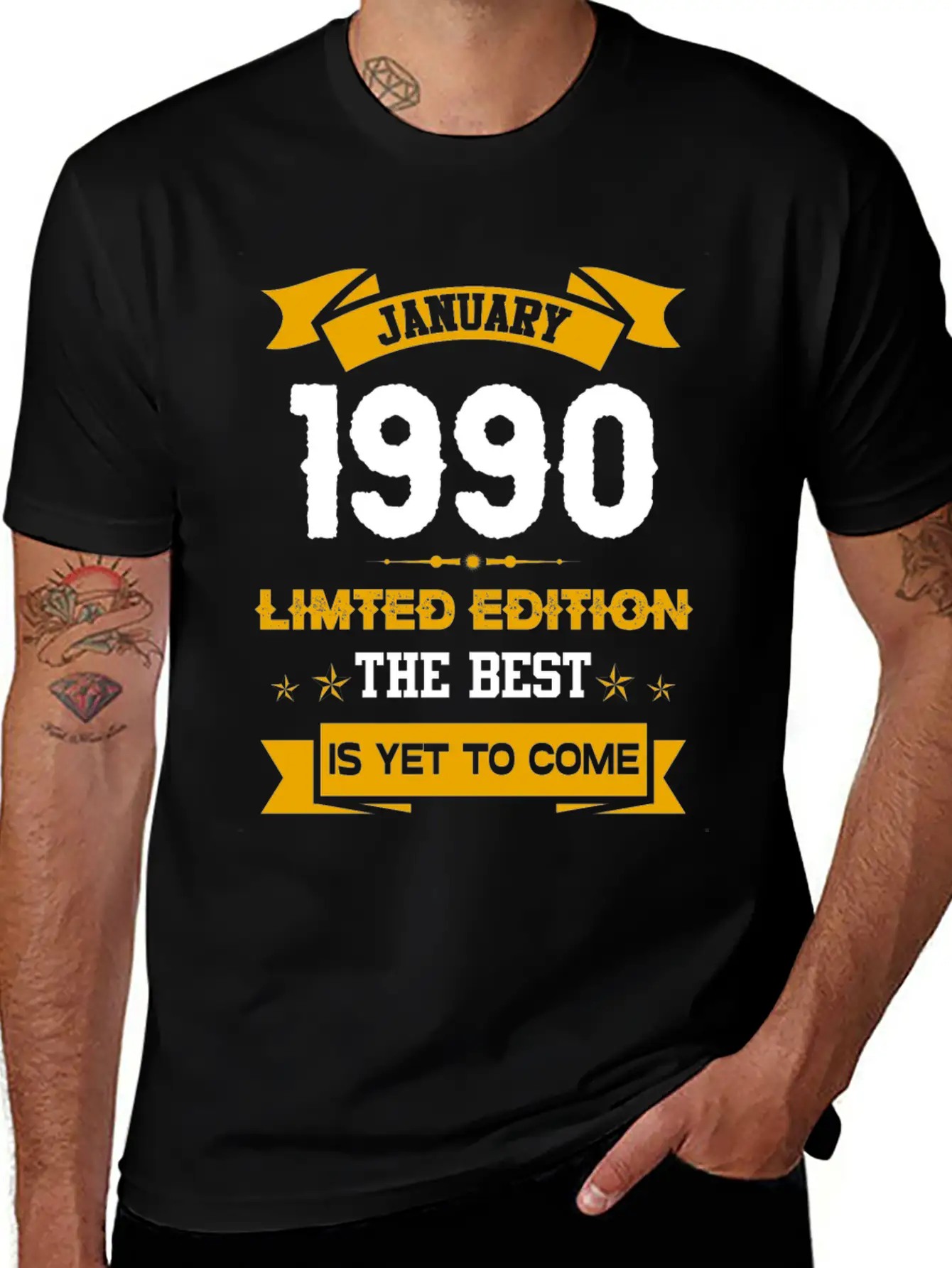 January 1990 Birthday Surprise Timeless Short Sleeve Tee – Comfy And Minimalist Design