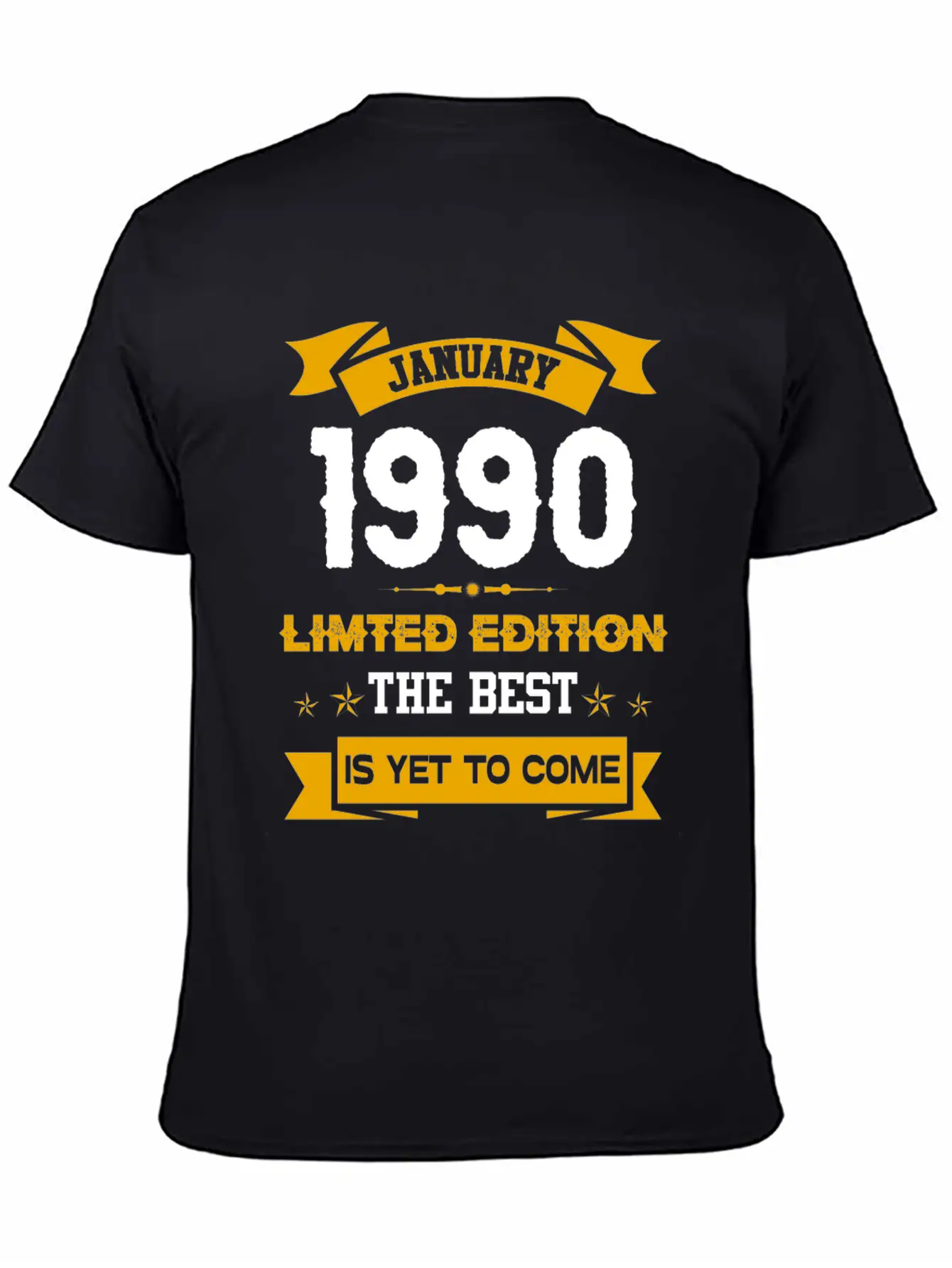 January 1990 Birthday Surprise Timeless Short Sleeve Tee – Comfy And Minimalist Design