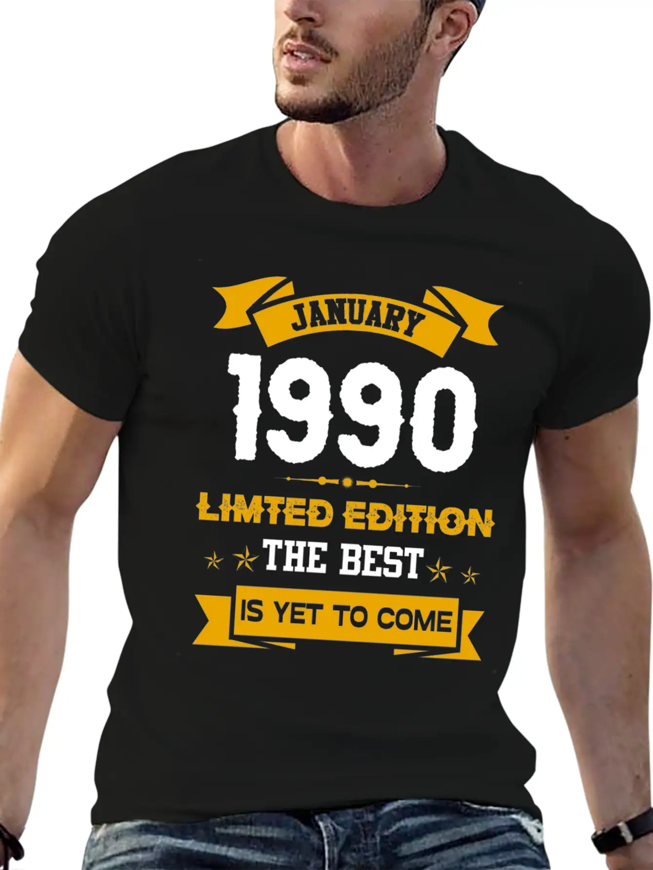 January 1990 Birthday Surprise Timeless Short Sleeve Tee – Comfy And Minimalist Design