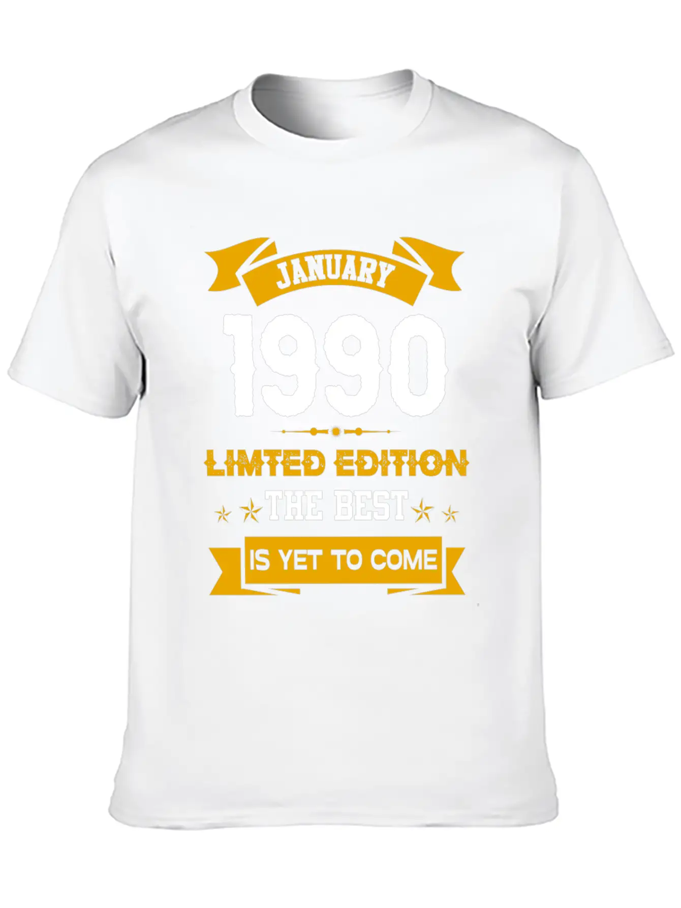 January 1990 Birthday Surprise Timeless Short Sleeve Tee – Comfy And Minimalist Design