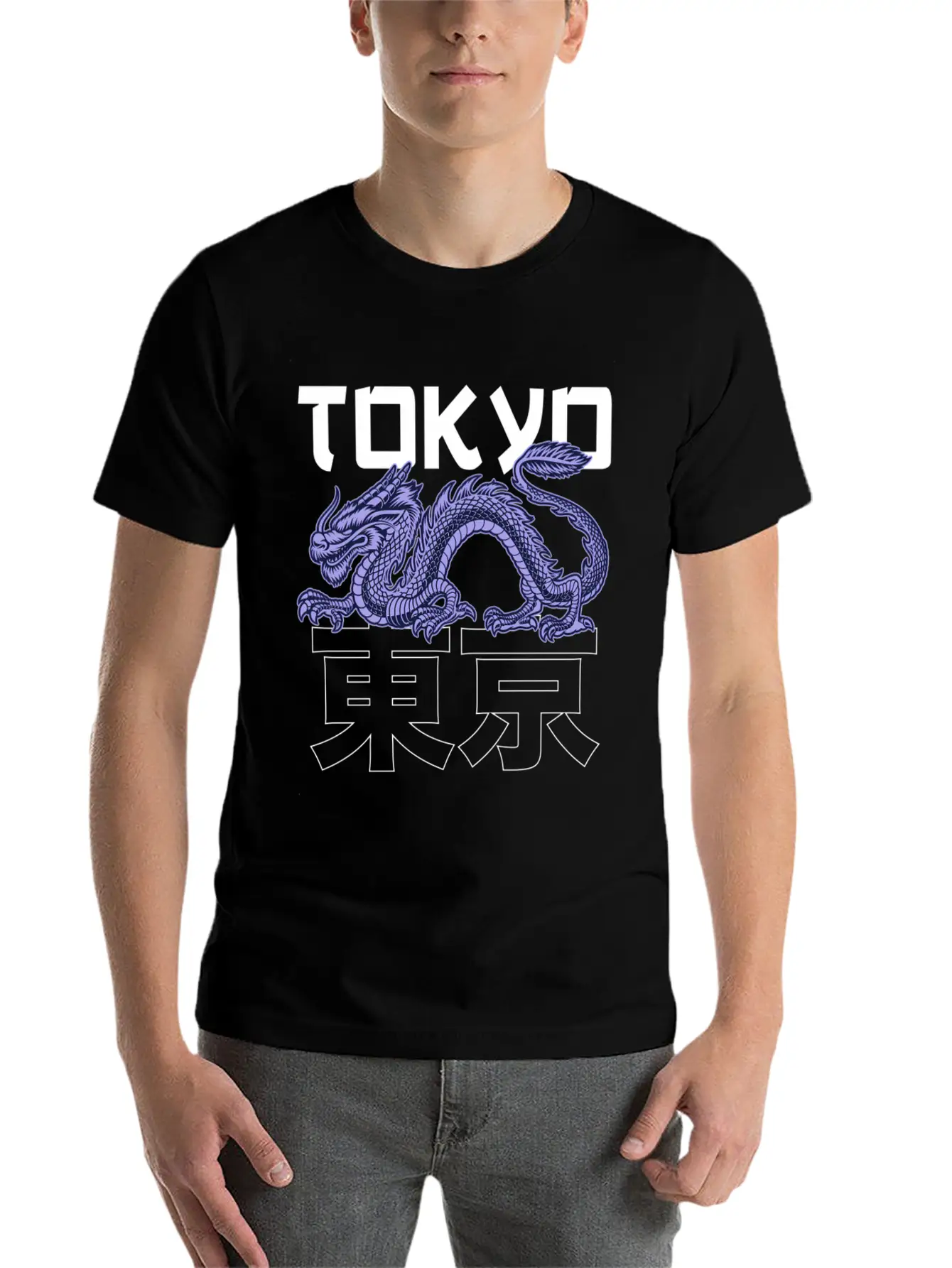 Japan E-Girl E-Boy Grunge Tokyo Kanji Vaporwave Dr Essential Unisex Summer Tee – Soft Cotton Casual Fit