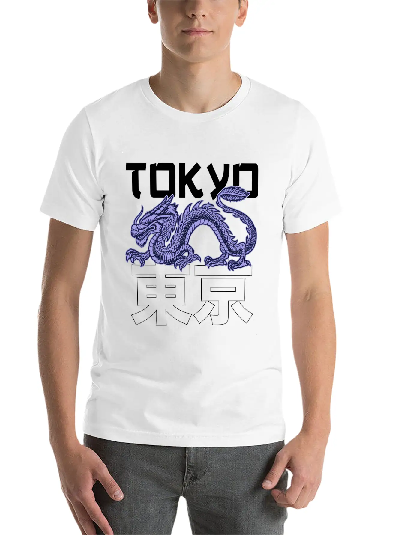 Japan E-Girl E-Boy Grunge Tokyo Kanji Vaporwave Dr Essential Unisex Summer Tee – Soft Cotton Casual Fit
