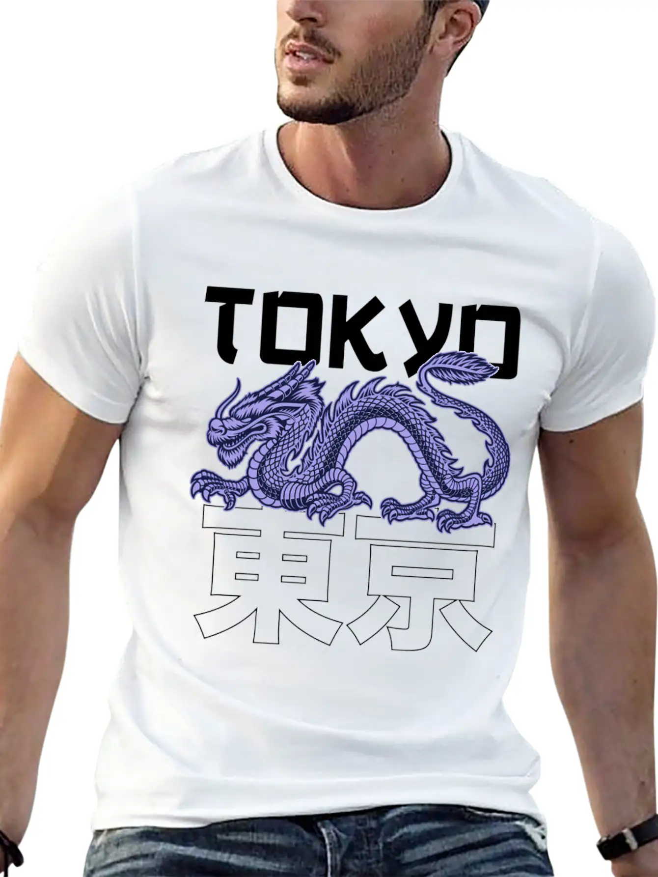 Japan E-Girl E-Boy Grunge Tokyo Kanji Vaporwave Dr Essential Unisex Summer Tee – Soft Cotton Casual Fit