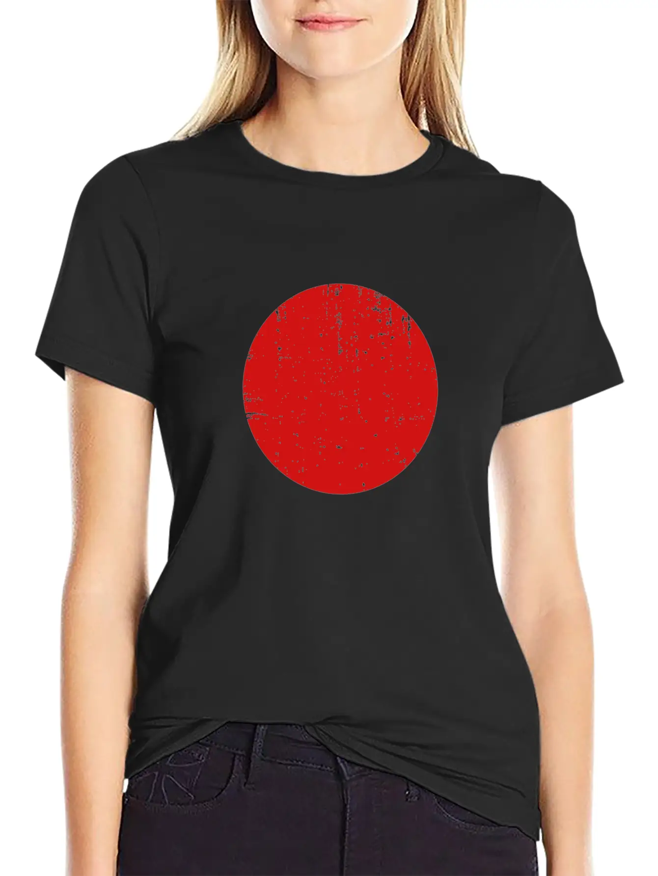 Japan - Japanese Flag Comfortable Minimalist Graphic Tee – Summer Style Essential