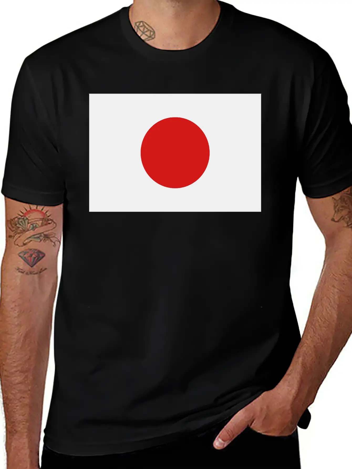 Japan (V) Comfortable Minimalist Graphic Tee – Summer Style Essential
