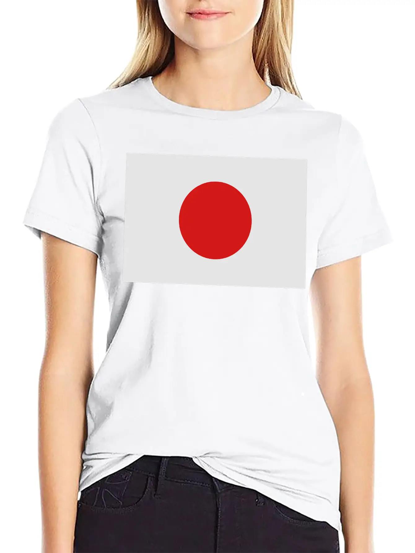 Japan (V) Comfortable Minimalist Graphic Tee – Summer Style Essential