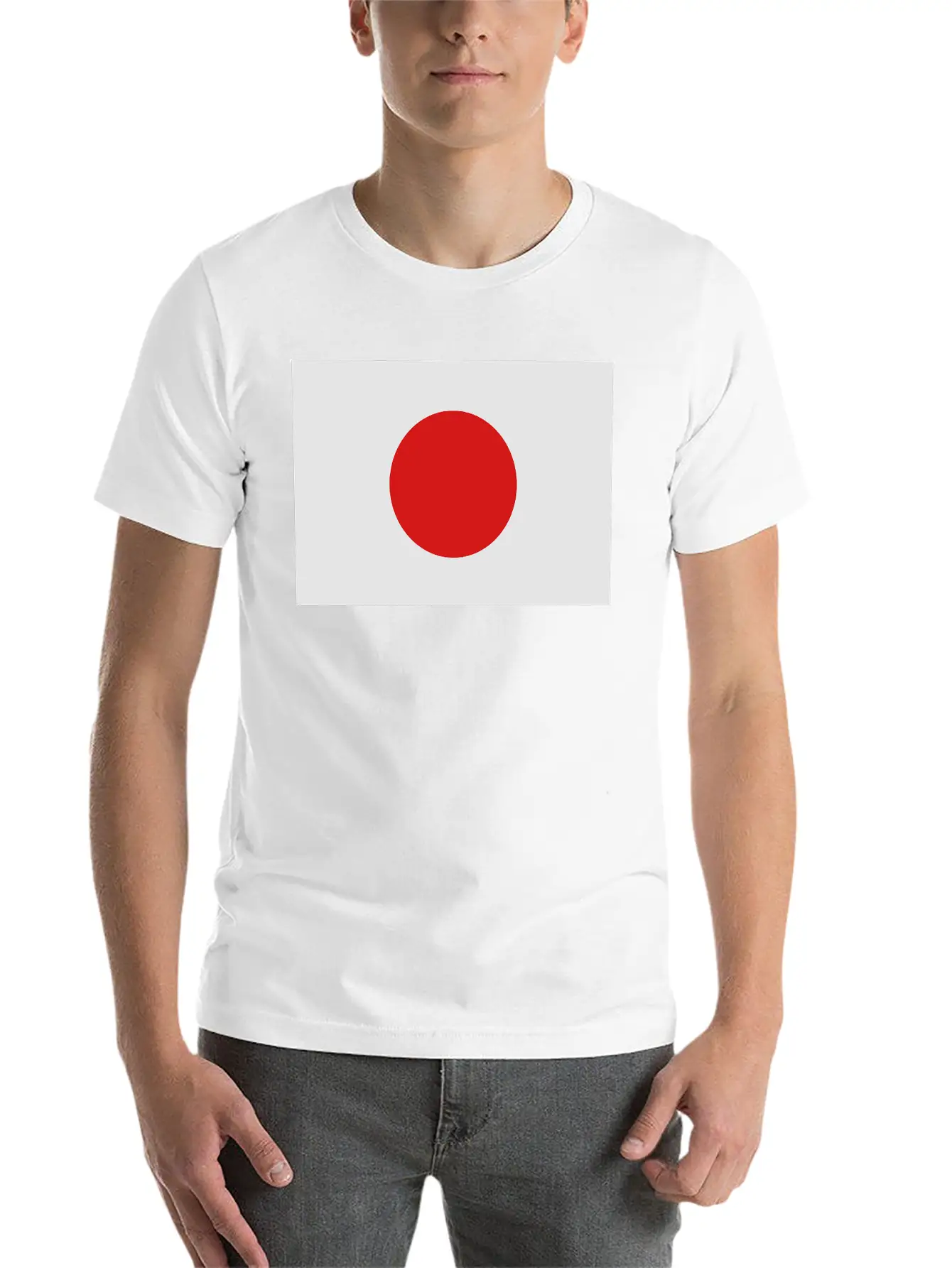 Japan (V) Comfortable Minimalist Graphic Tee – Summer Style Essential