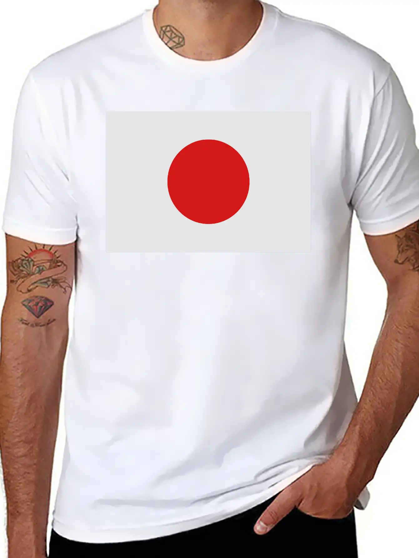 Japan (V) Comfortable Minimalist Graphic Tee – Summer Style Essential