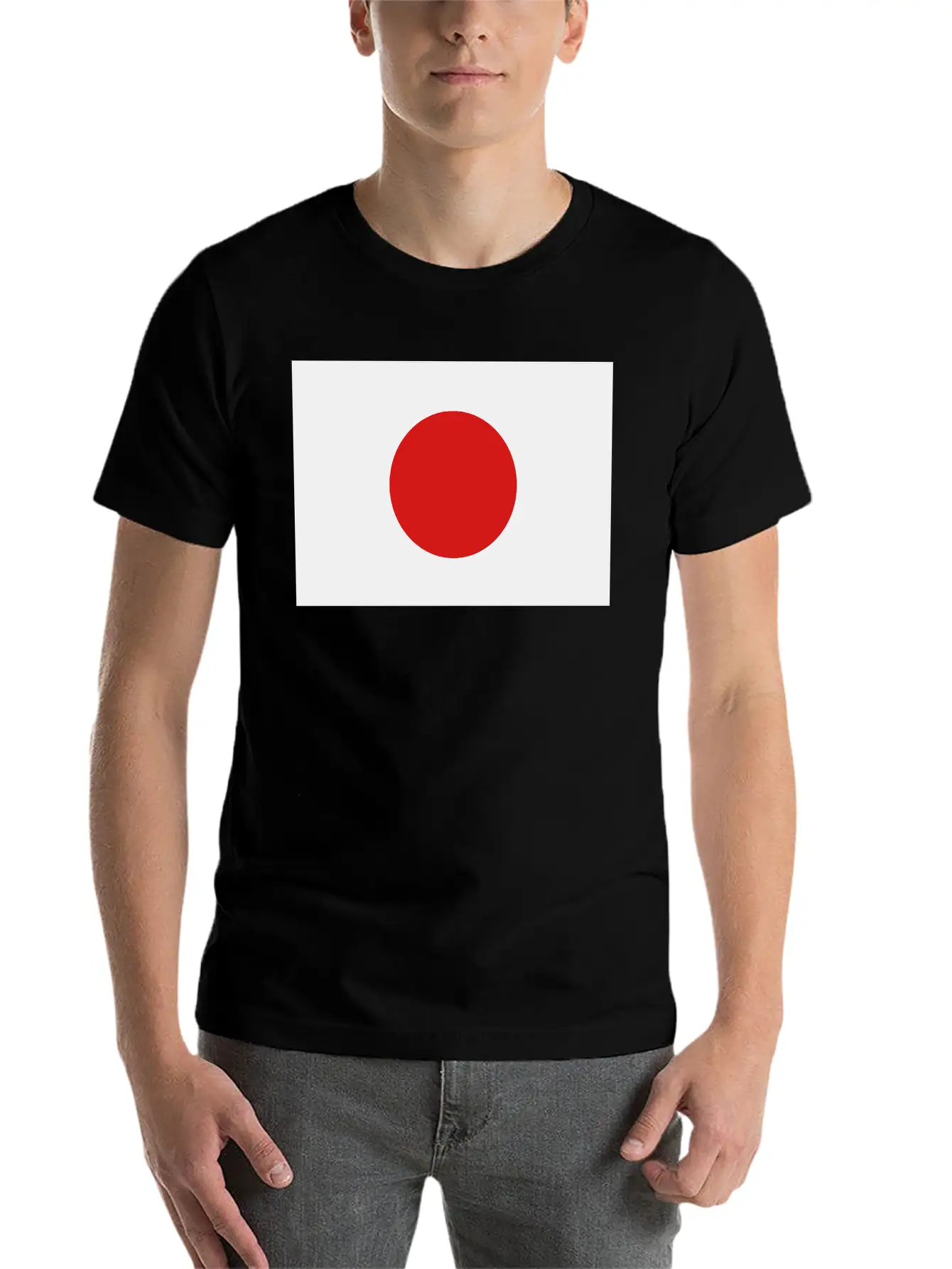 Japan (V) Comfortable Minimalist Graphic Tee – Summer Style Essential