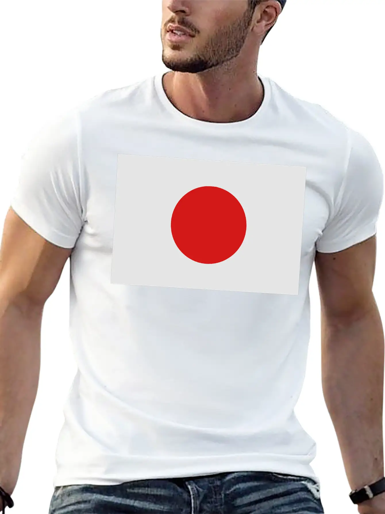Japan (V) Comfortable Minimalist Graphic Tee – Summer Style Essential