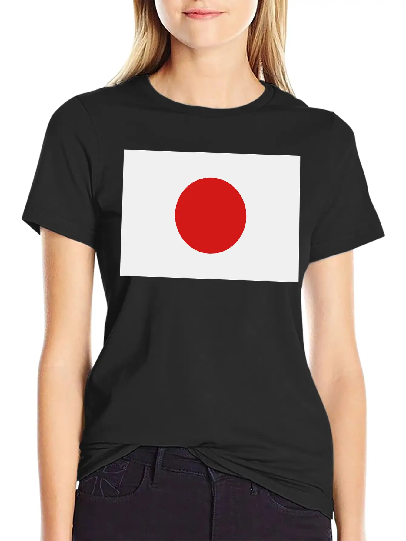 Japan (V) Comfortable Minimalist Graphic Tee – Summer Style Essential