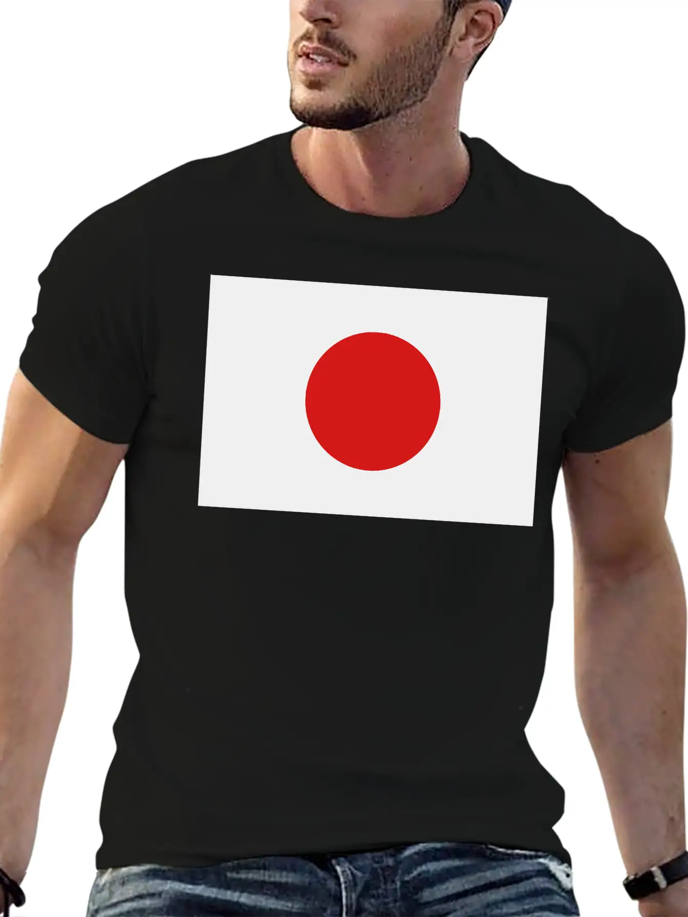 Japan (V) Comfortable Minimalist Graphic Tee – Summer Style Essential