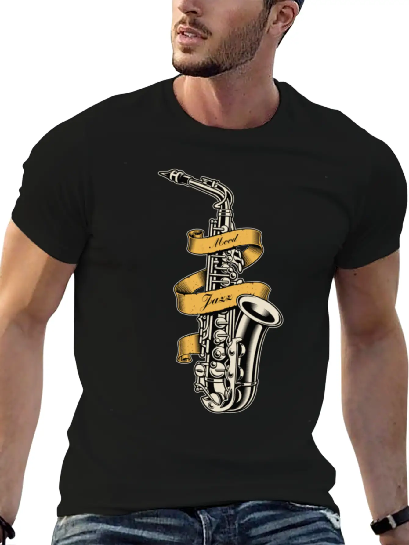 Jazz Atmosphere T Shirt Unisex Short Sleeve Soft Cotton T-Shirt – Casual Everyday Wear